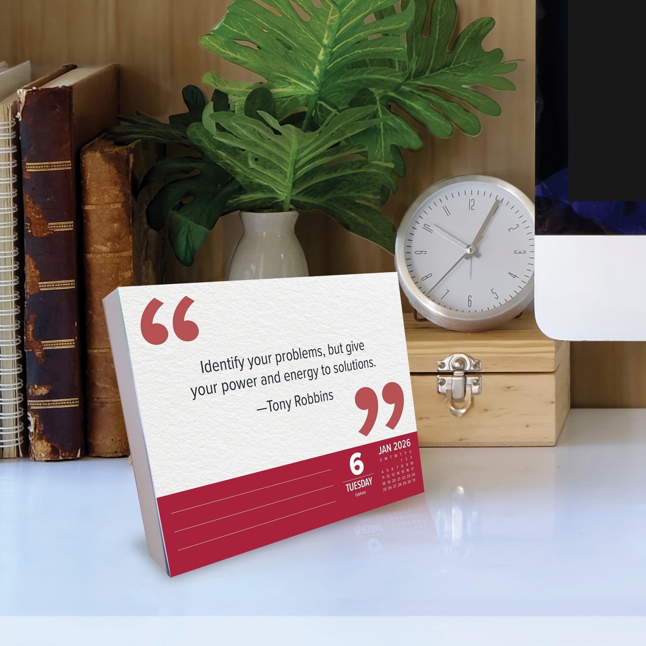 2026 Great Leaders, Greatest Quotes - Boxed Page-A-Day Calendar