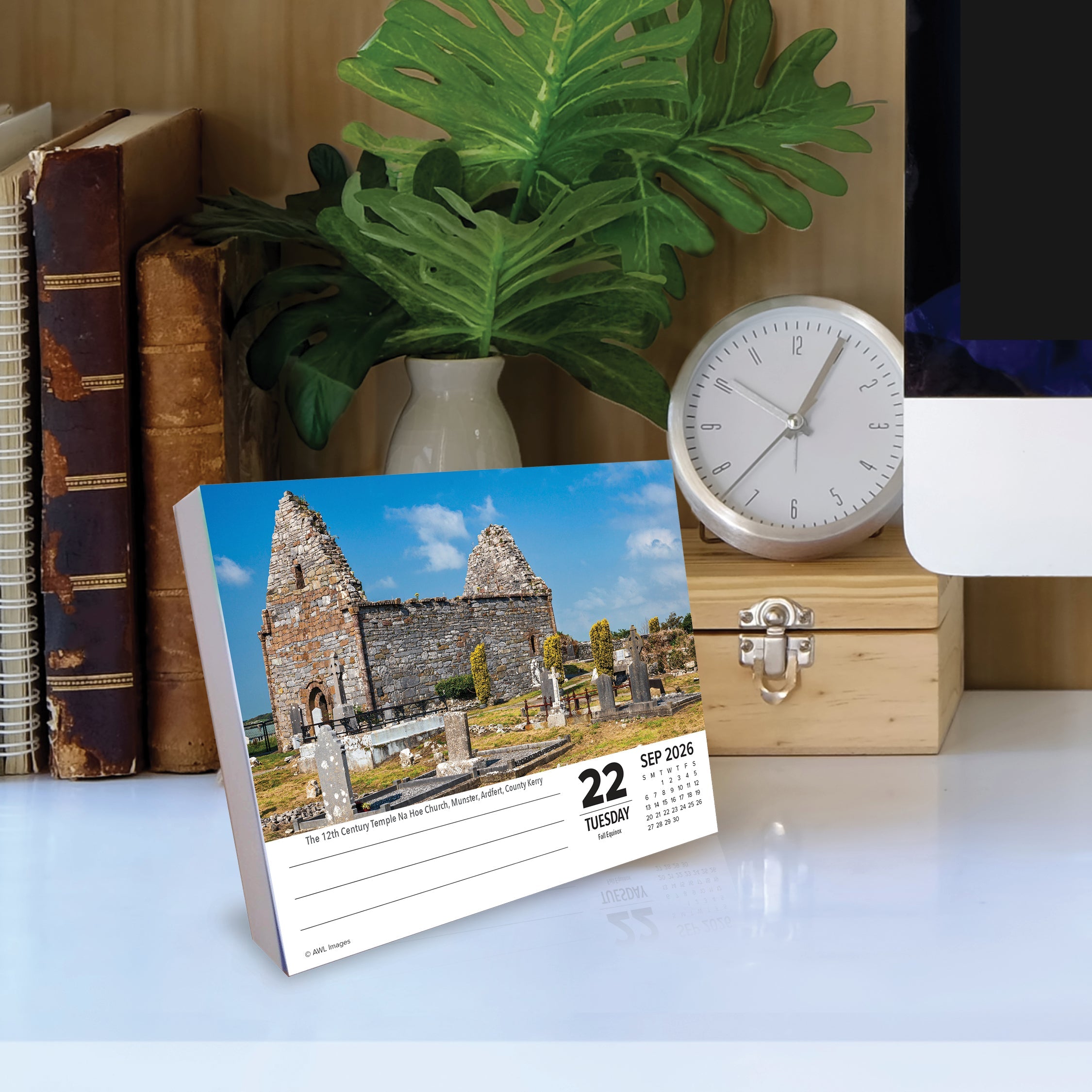 2026 Ireland - Boxed Page-A-Day Calendar