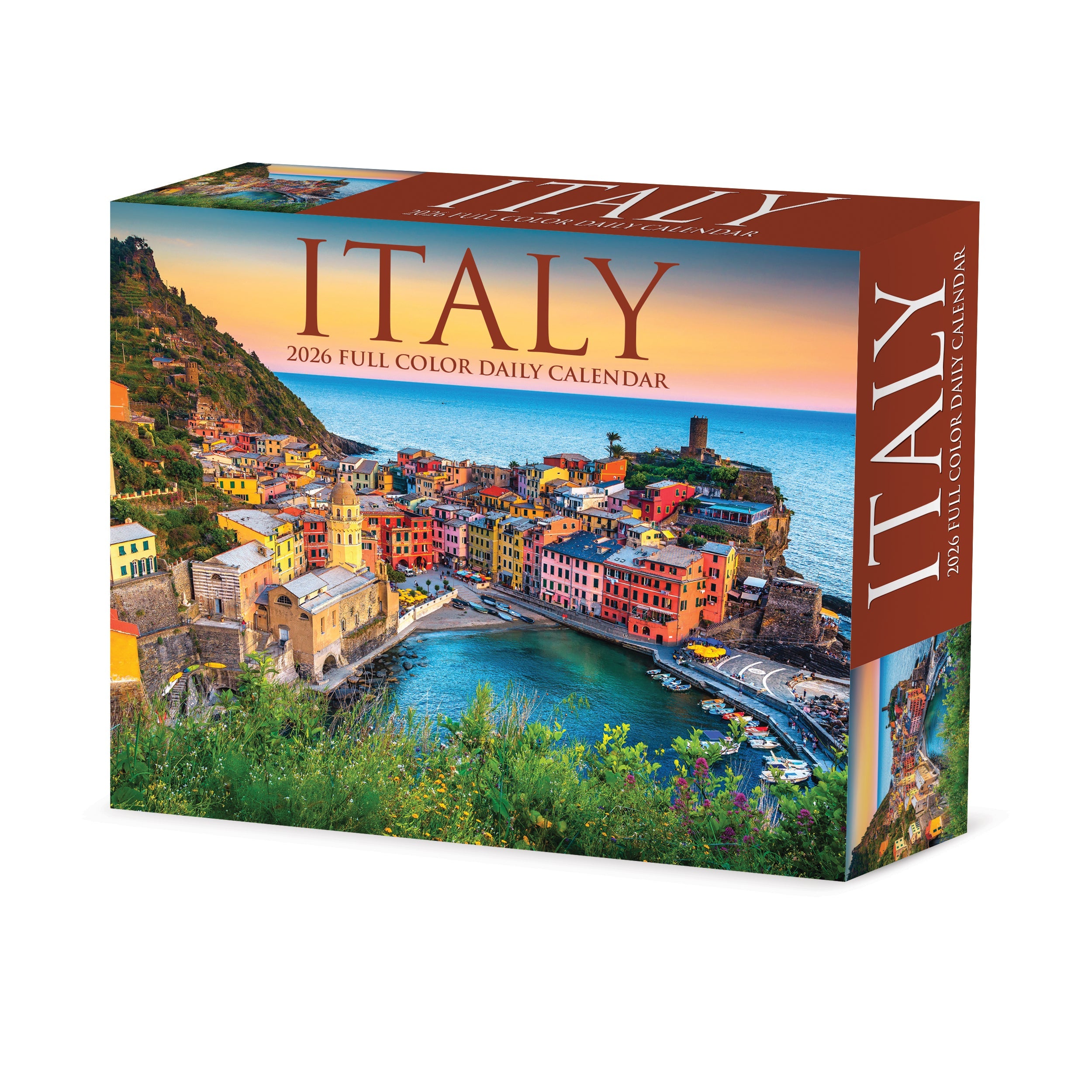 2026 Italy - Boxed Page-A-Day Calendar