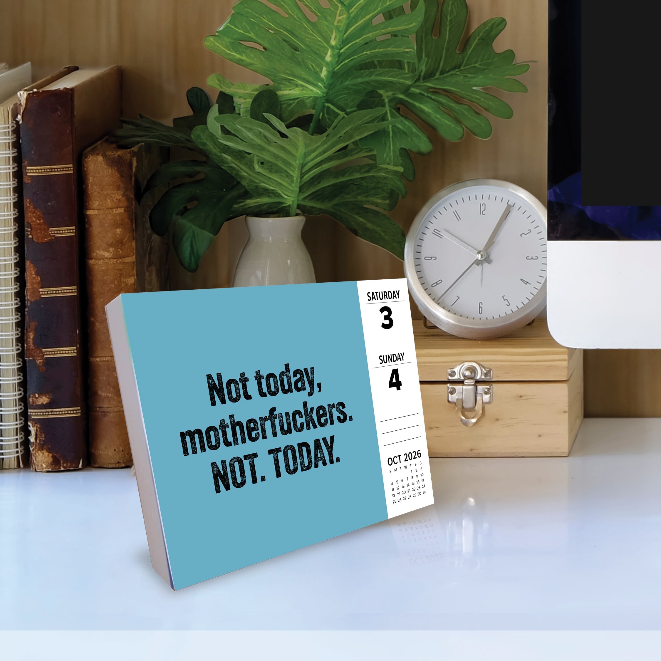 2026 No F*cks Given - Boxed Page-A-Day Calendar