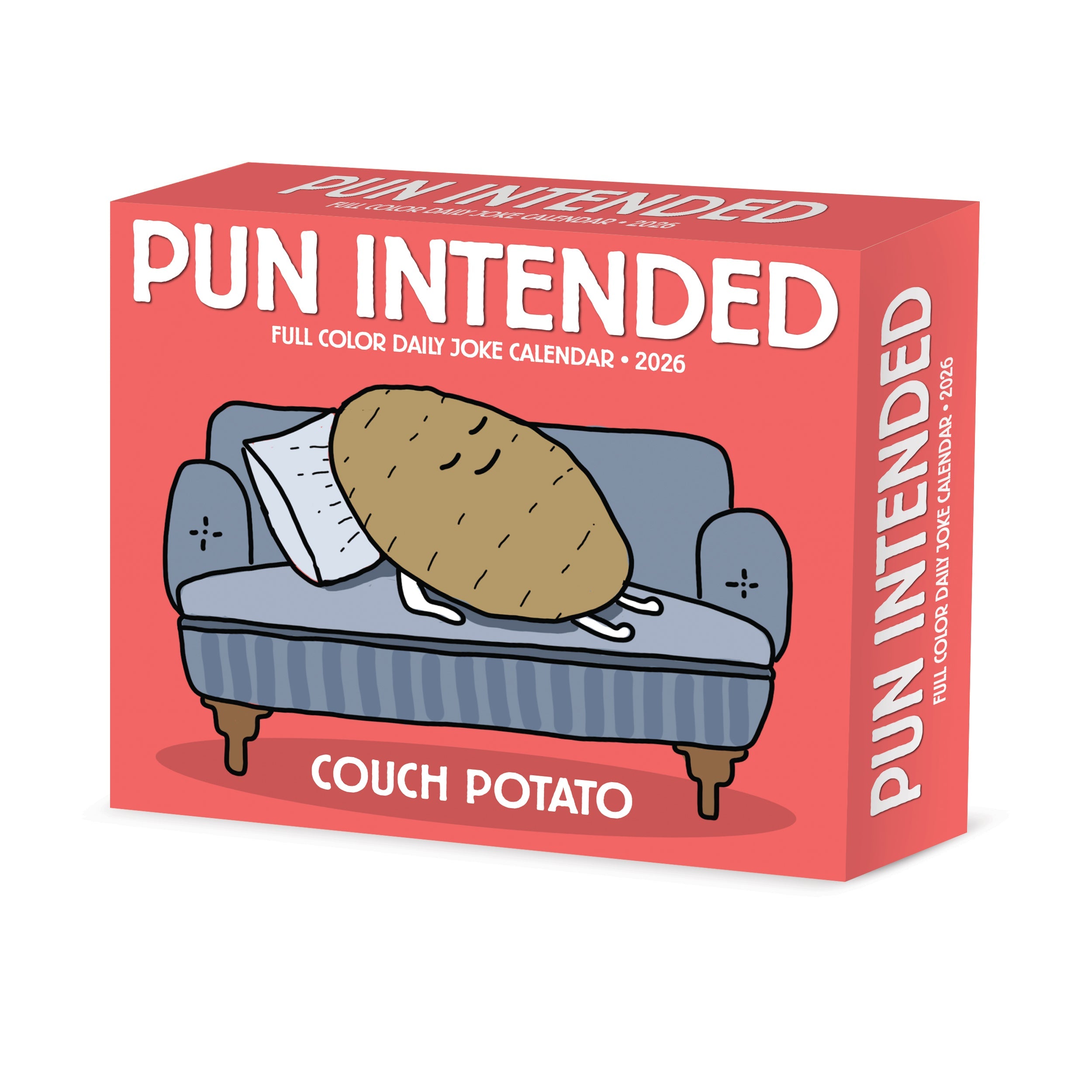 2026 Pun Intended - Boxed Page-A-Day Calendar