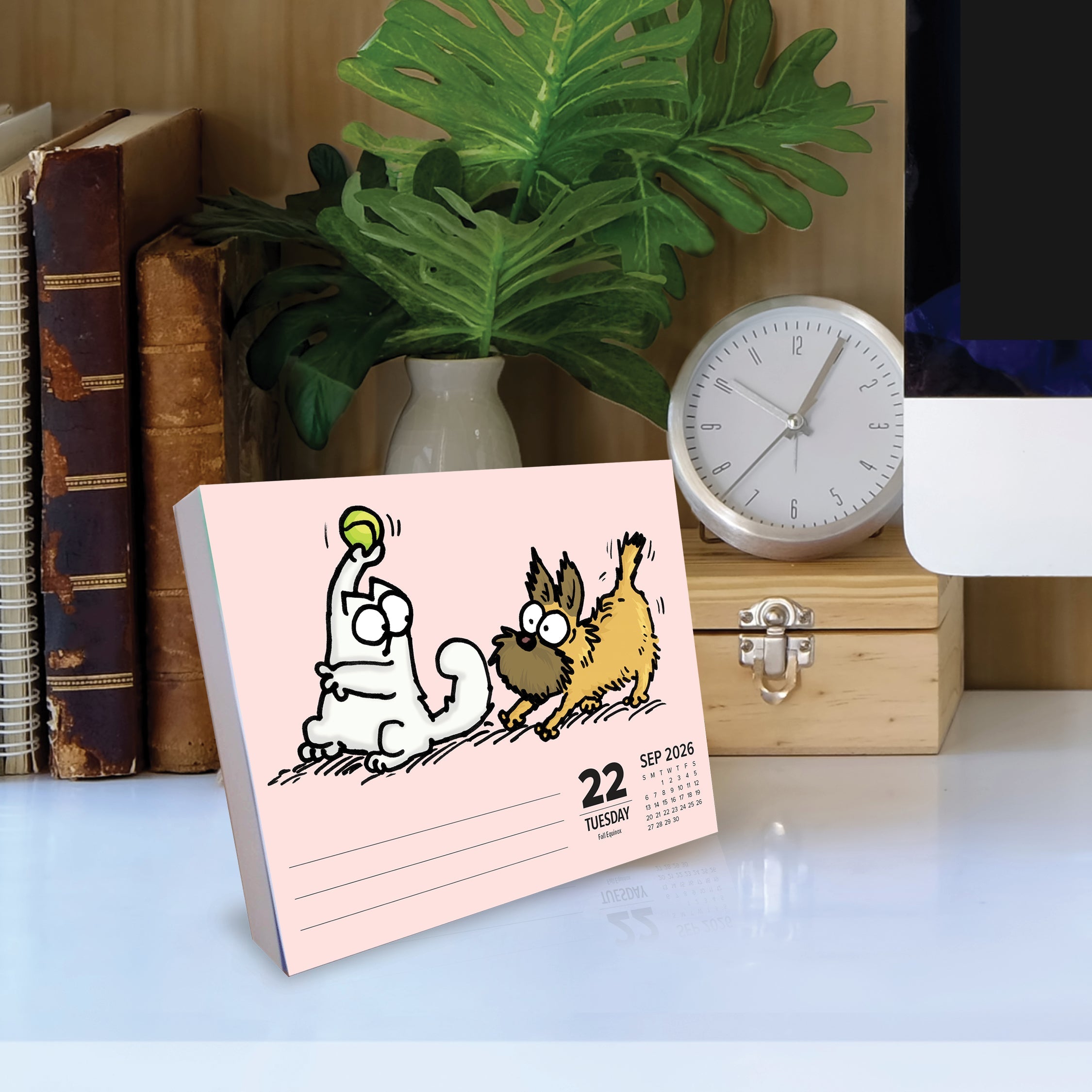 2026 Simon's Cat - Boxed Page-A-Day Calendar