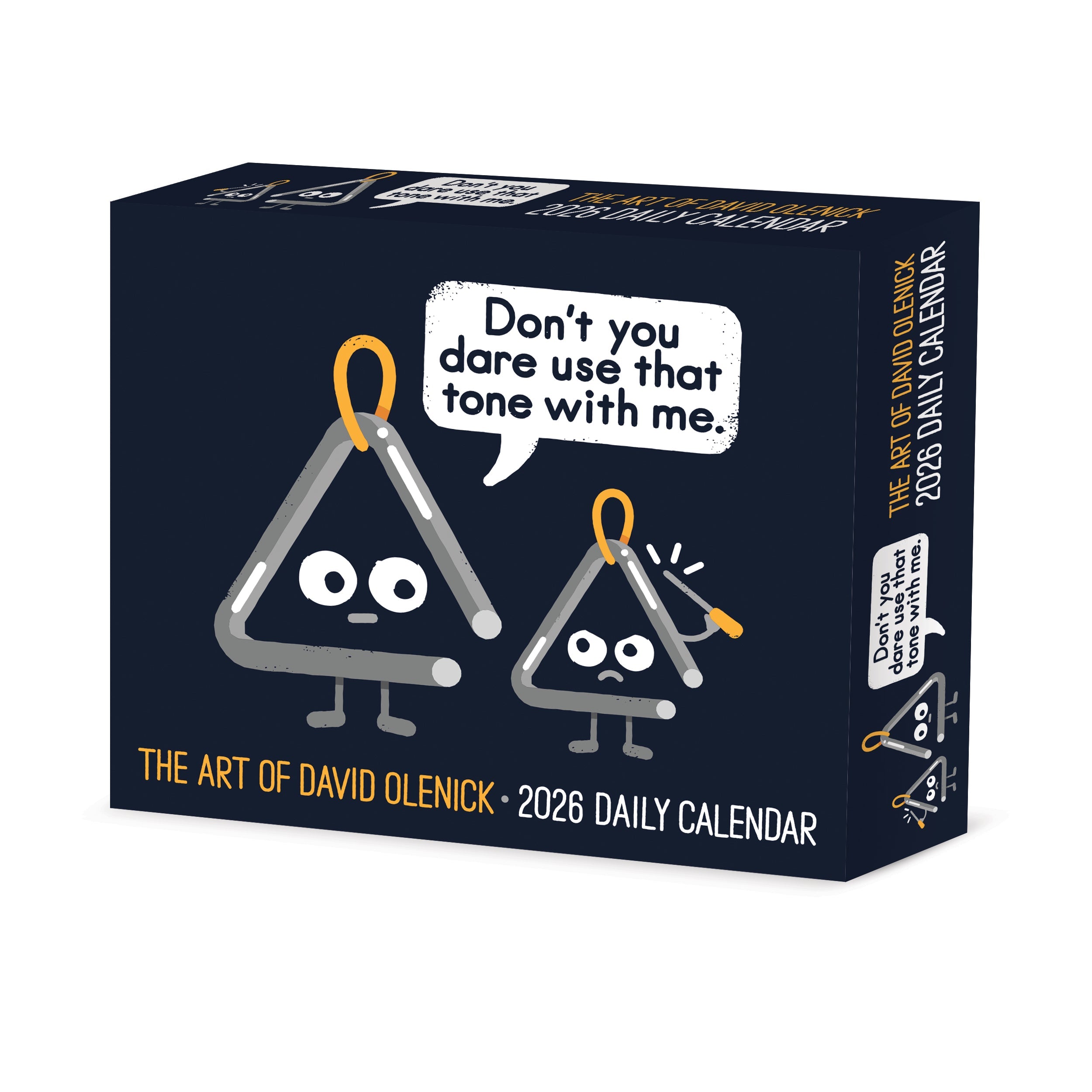 2026 The Art of David Olenick - Boxed Page-A-Day Calendar