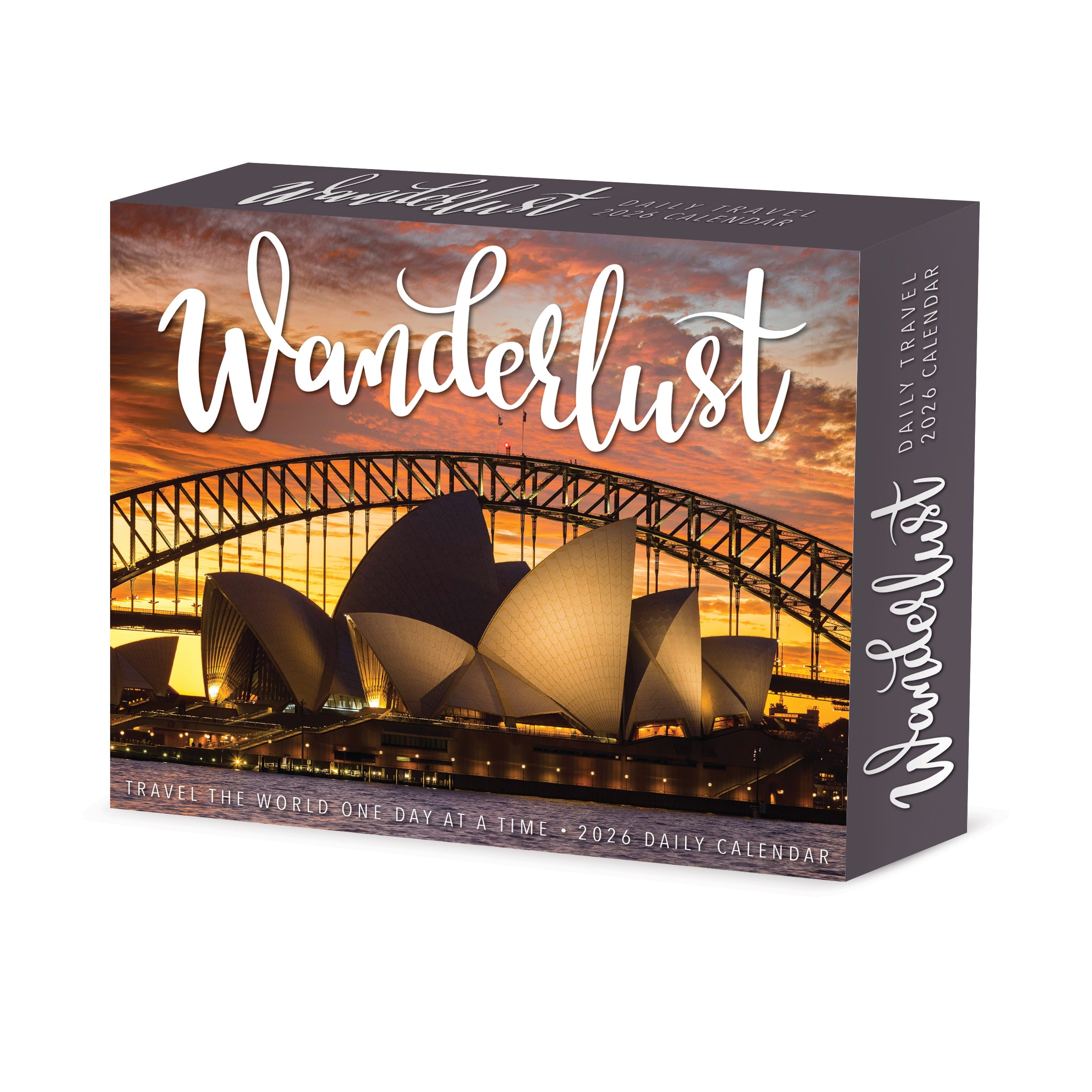 2026 Wanderlust - Boxed Page-A-Day Calendar