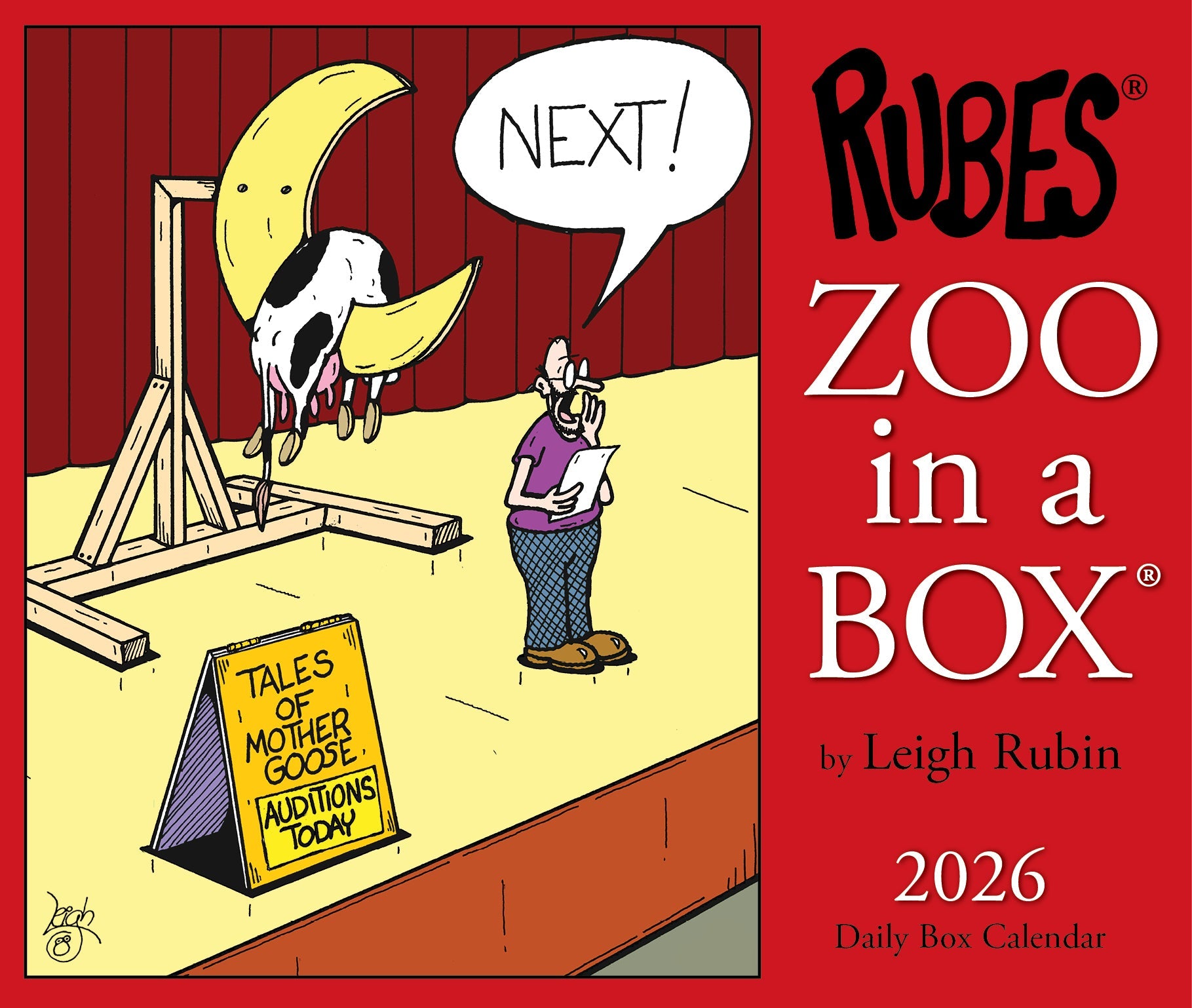 2026 Zoo In A Box - Boxed Page-A-Day Calendar