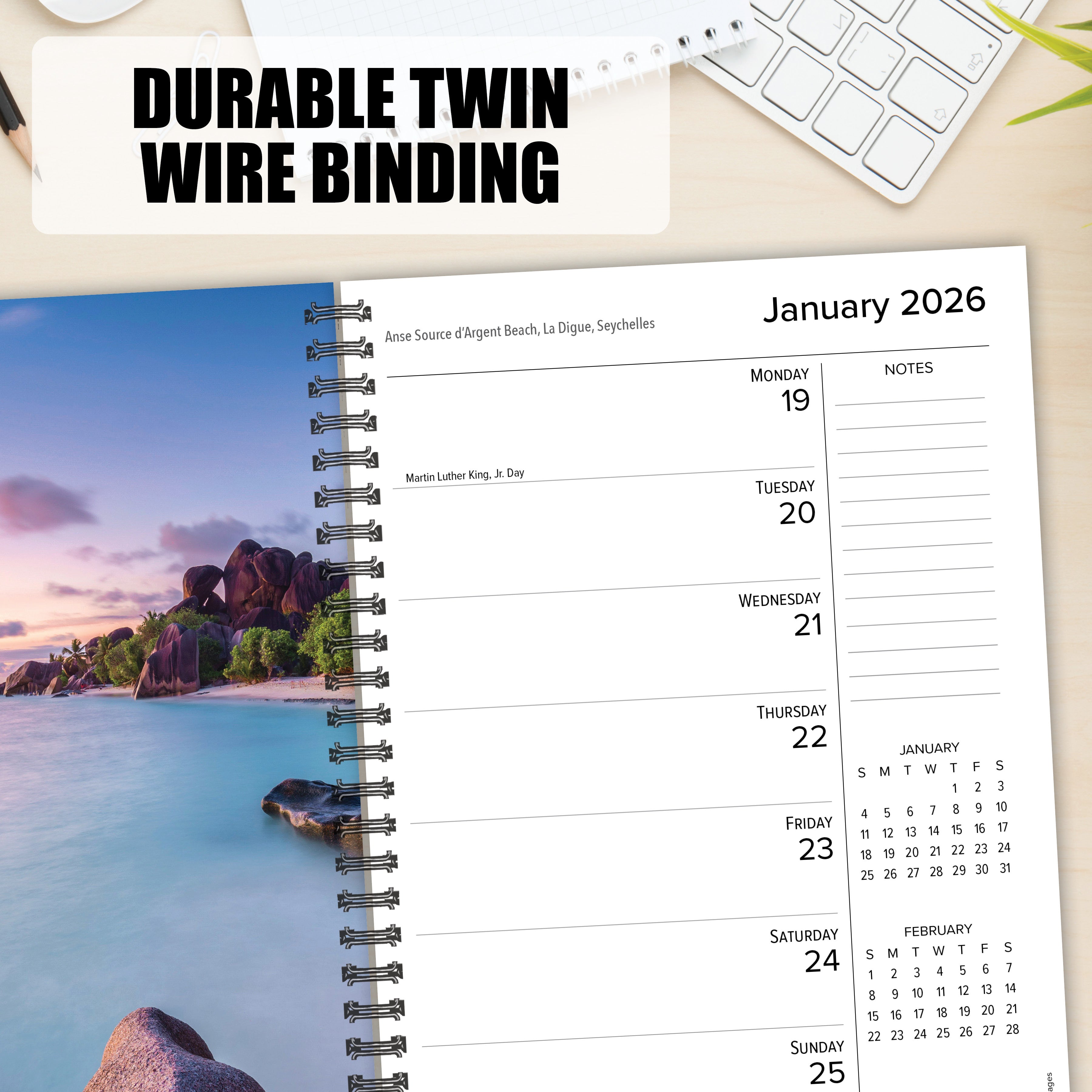 2026 Ah, The Beach! - Weekly Diary/Planner