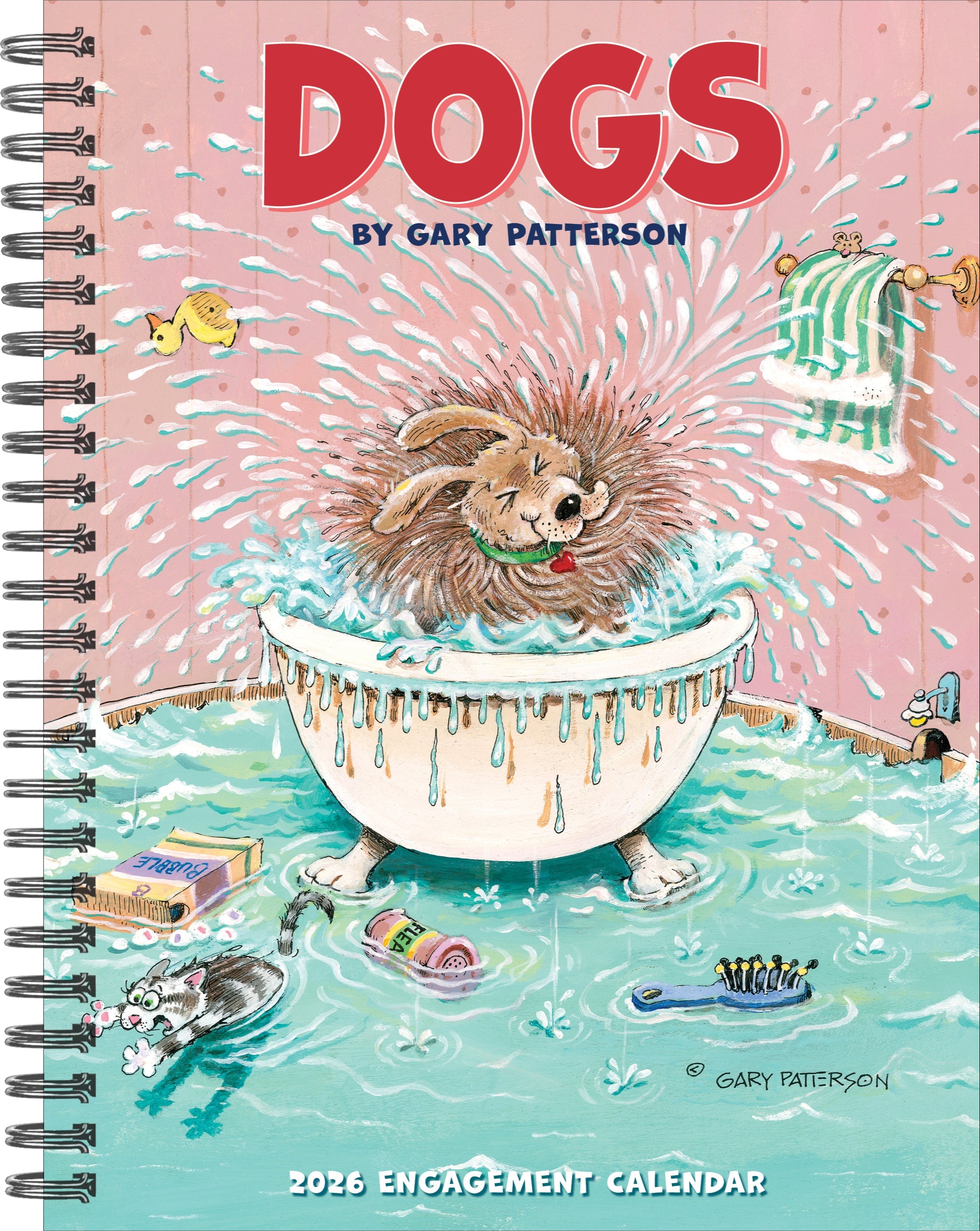 2026 Dogs by Gary Patterson - Weekly Diary/Planner