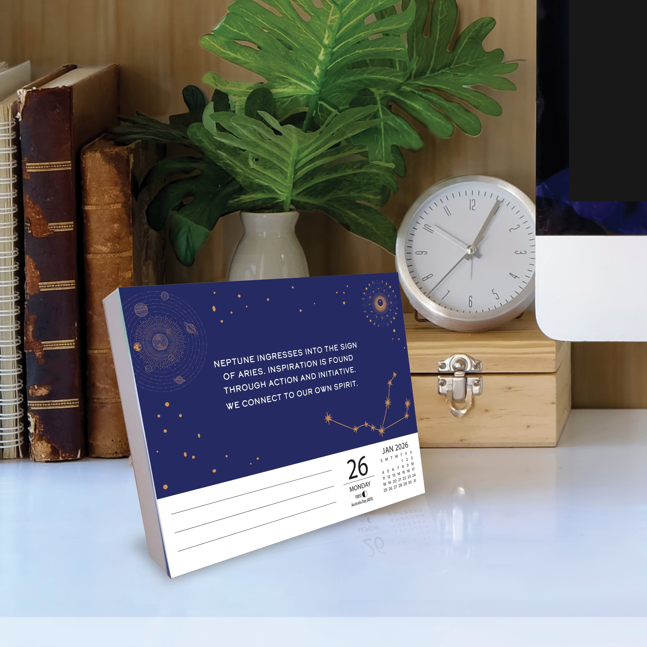 2026 Astrology - Boxed Page-A-Day Calendar