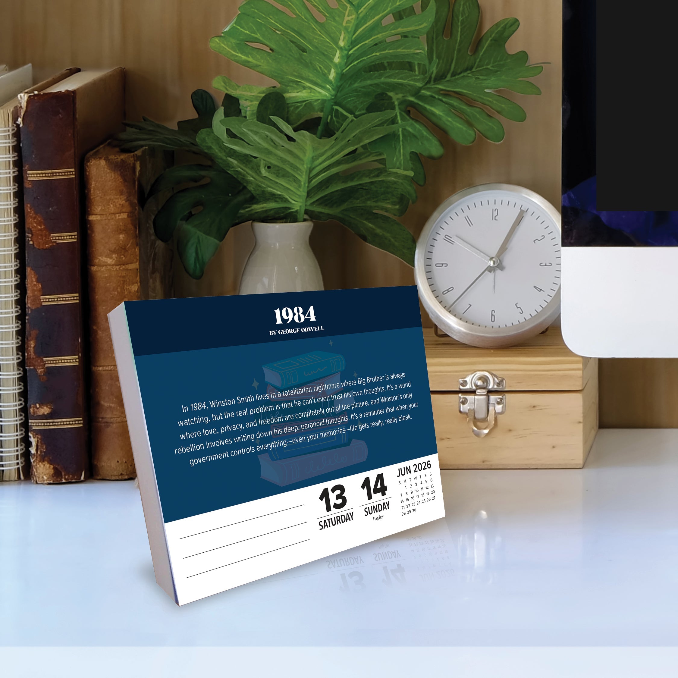 2026 Cover to Cover - Boxed Page-A-Day Calendar