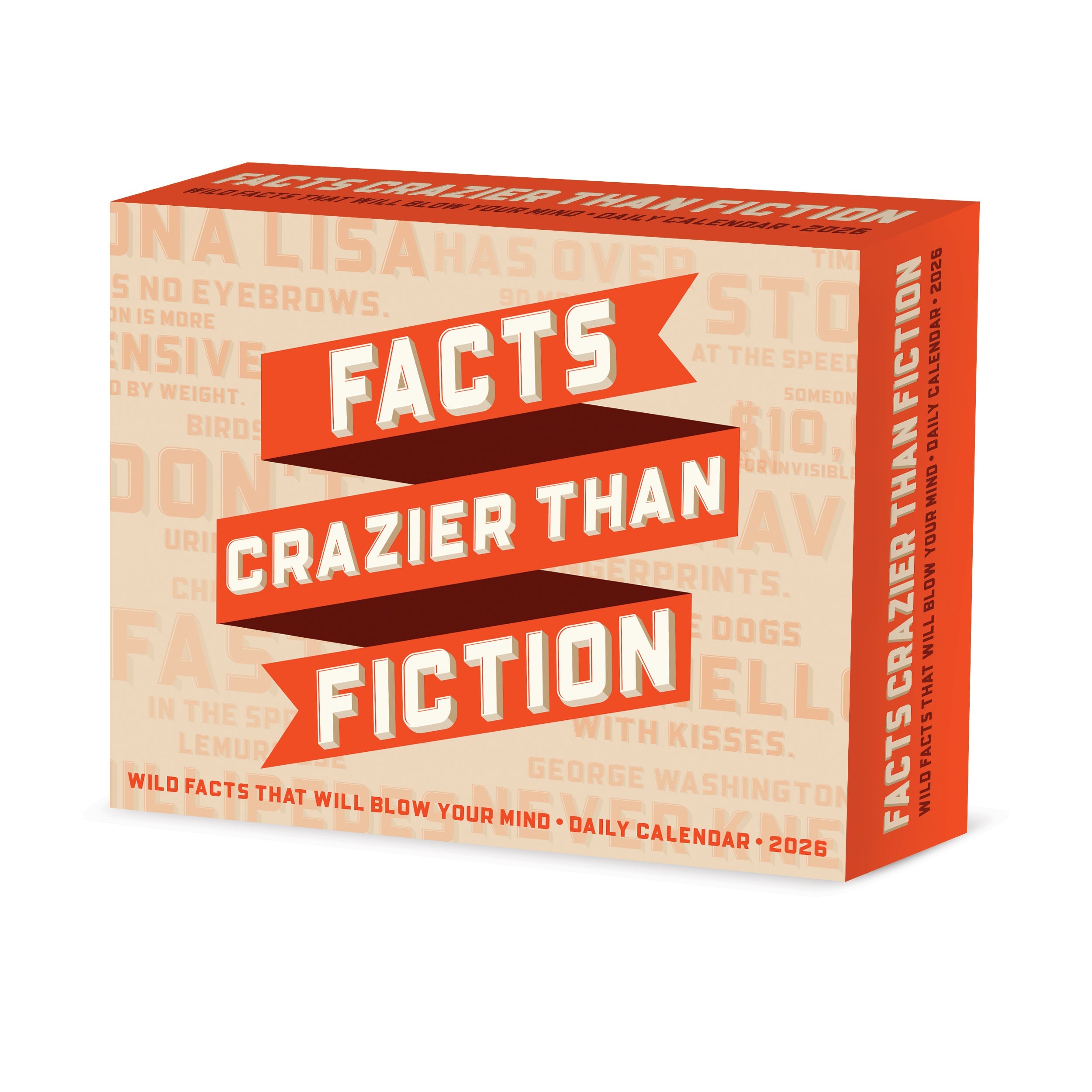 2026 Facts Crazier Than Fiction - Boxed Page-A-Day Calendar