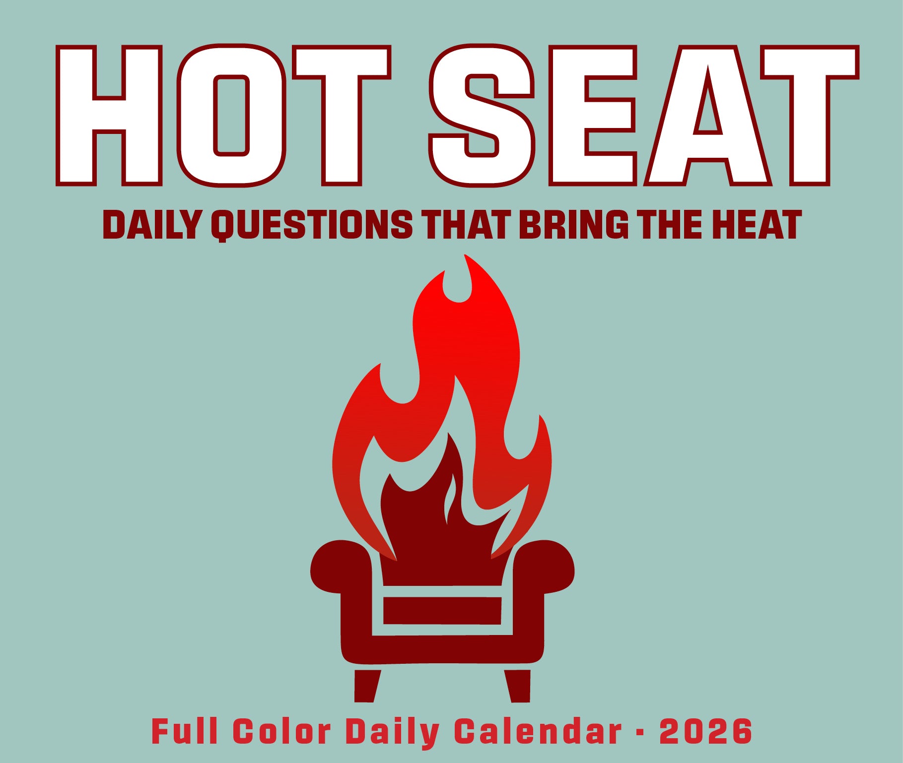 2026 Hot Seat Questions - Boxed Page-A-Day Calendar