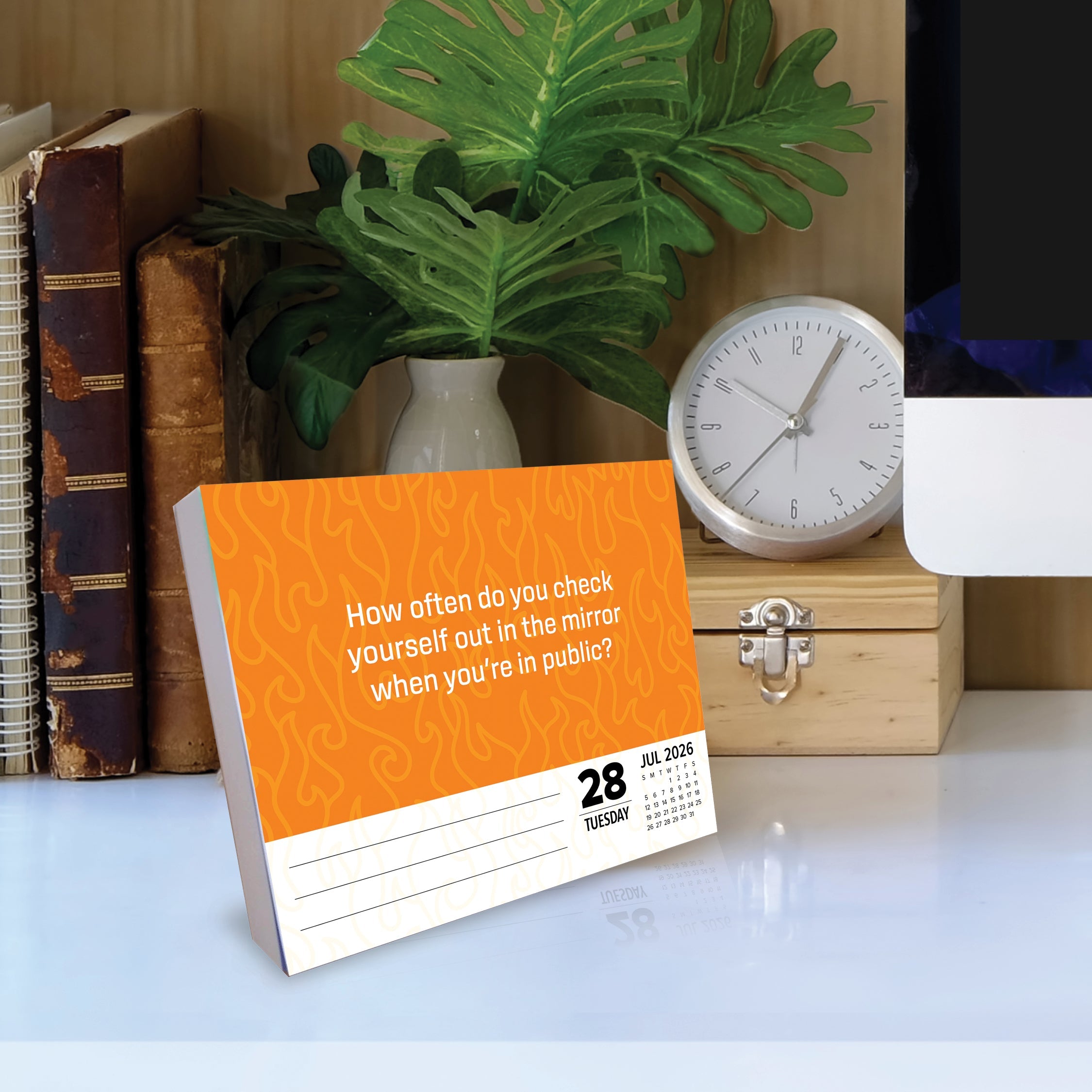 2026 Hot Seat Questions - Boxed Page-A-Day Calendar