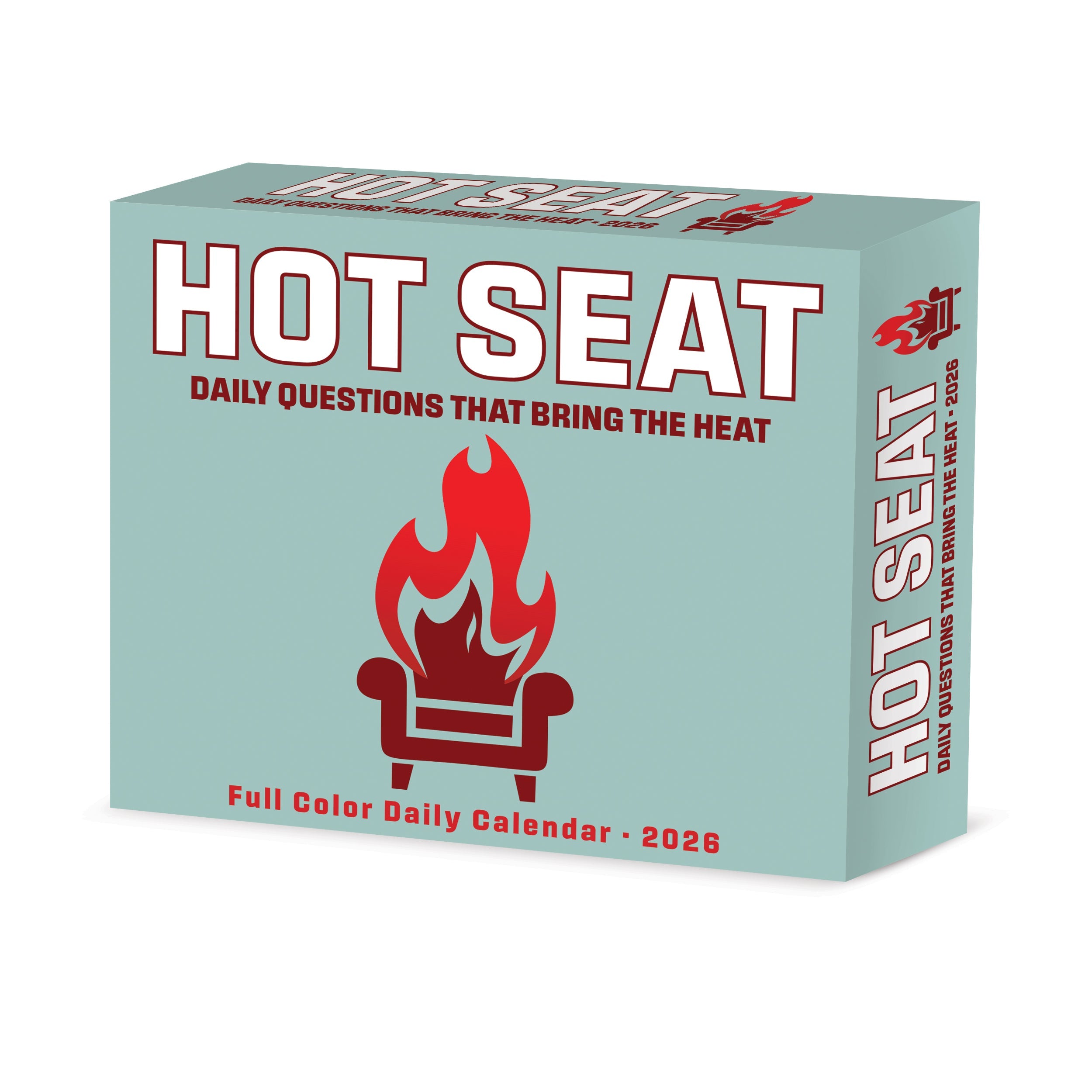 2026 Hot Seat Questions - Boxed Page-A-Day Calendar