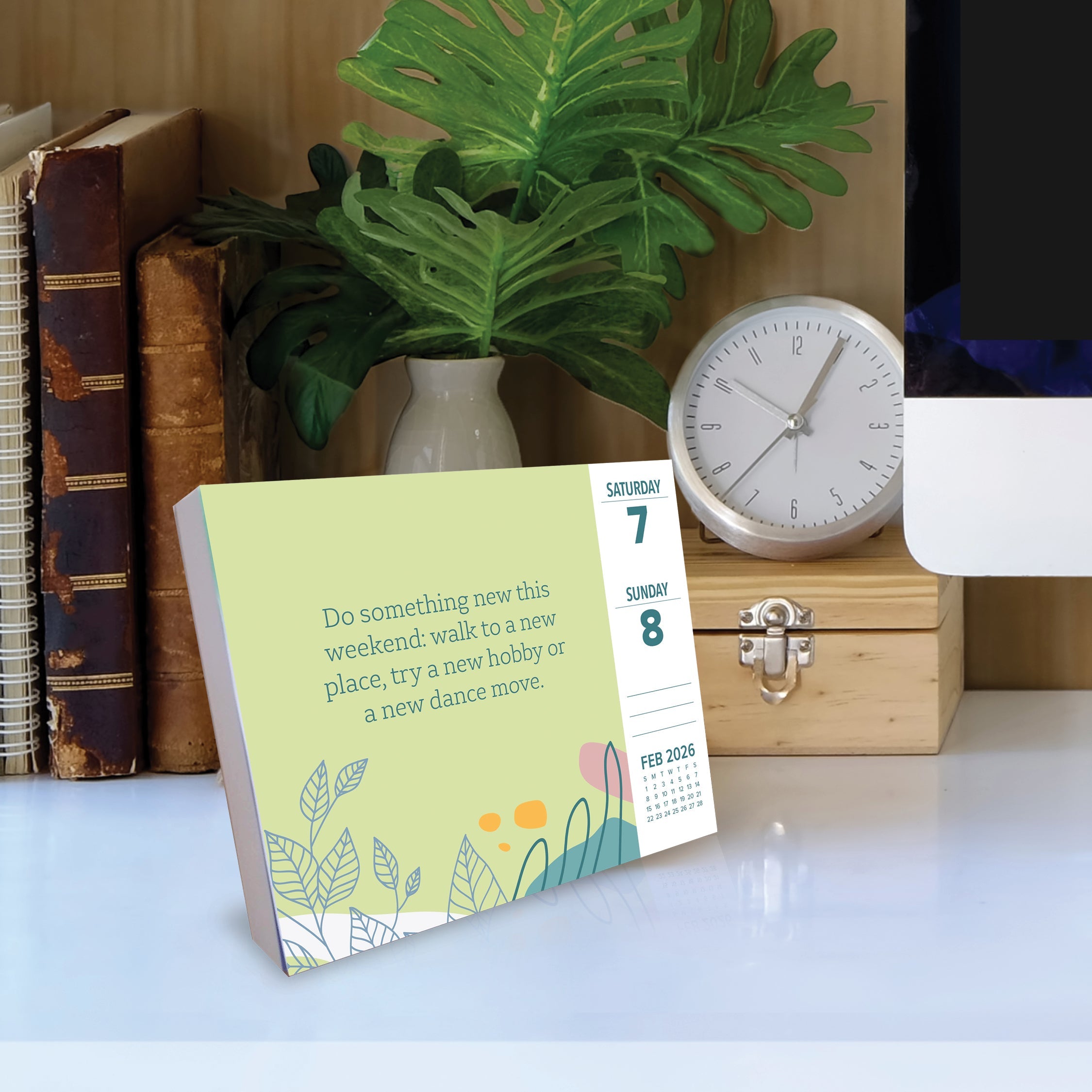 2026 A Year of Wellness - Boxed Page-A-Day Calendar