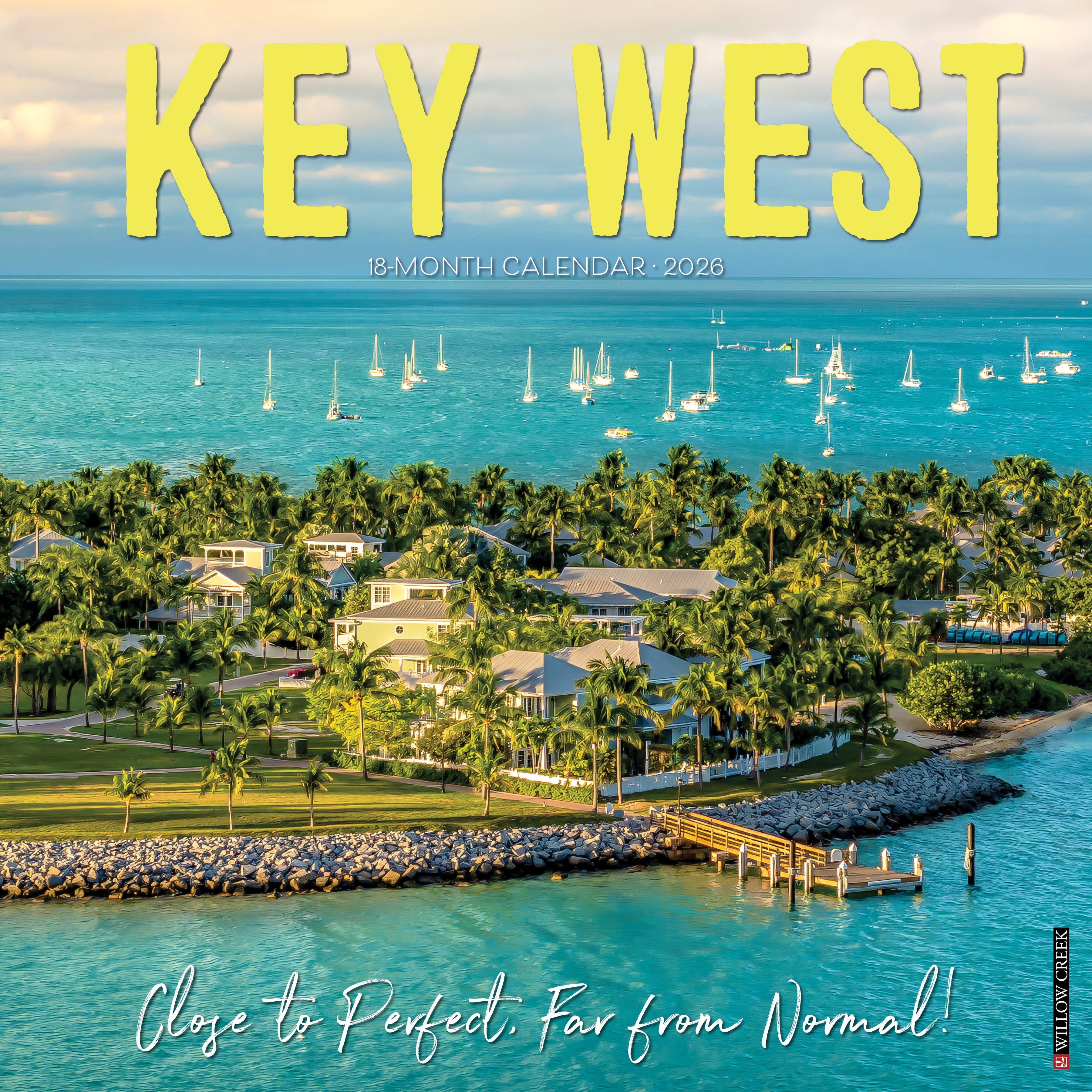2026 Key West - Square Wall Calendar