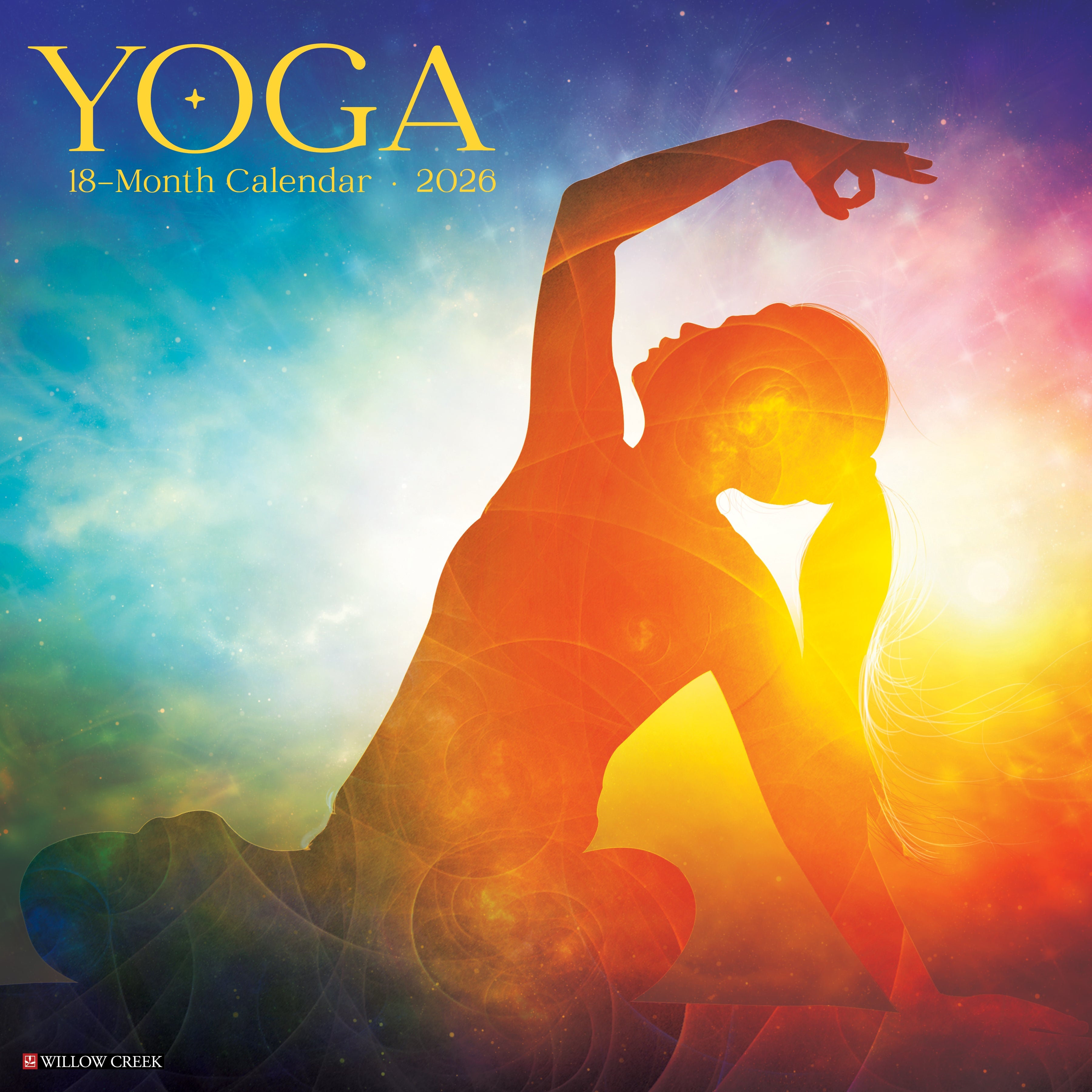 2026 Yoga - Square Wall Calendar