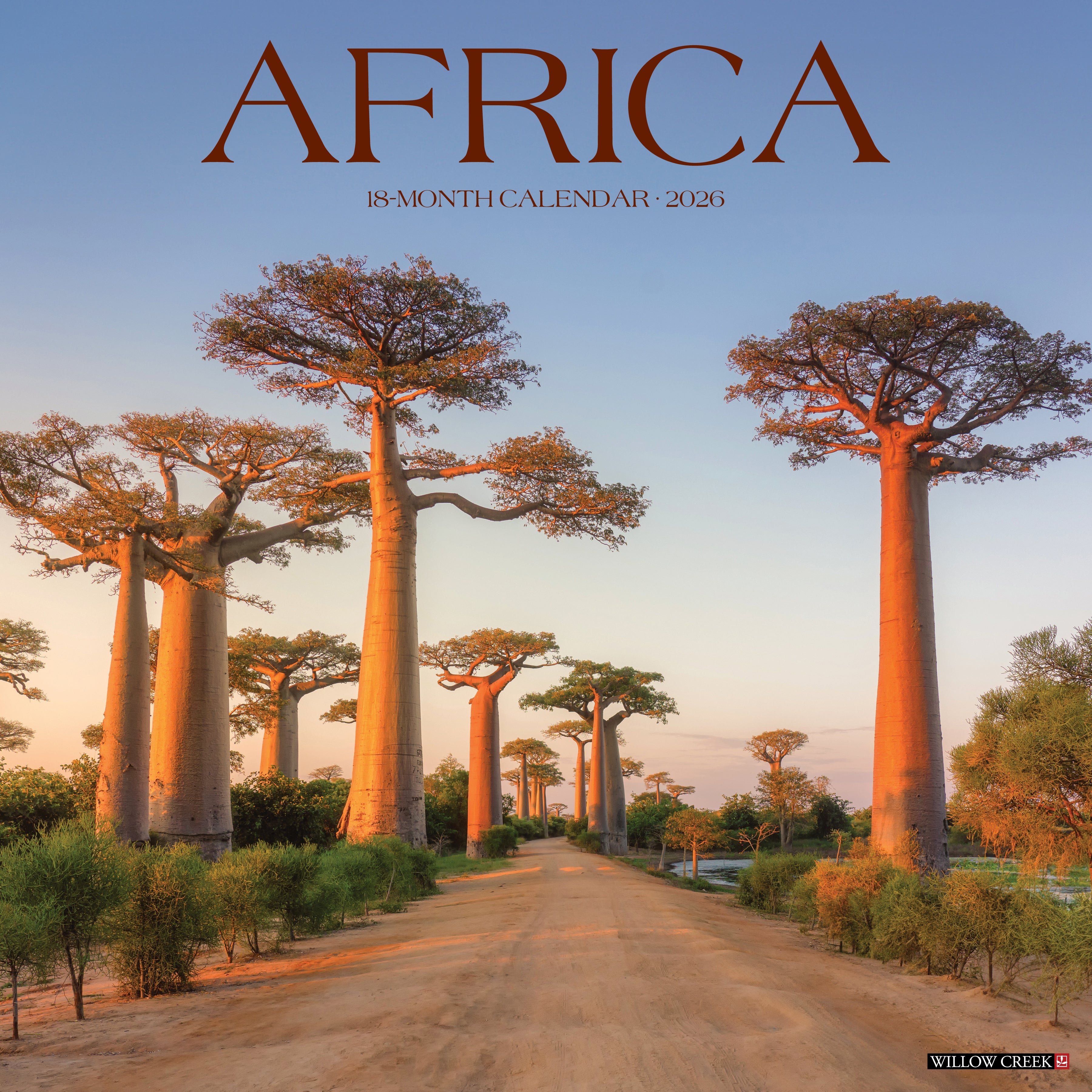 2026 Africa - Square Wall Calendar