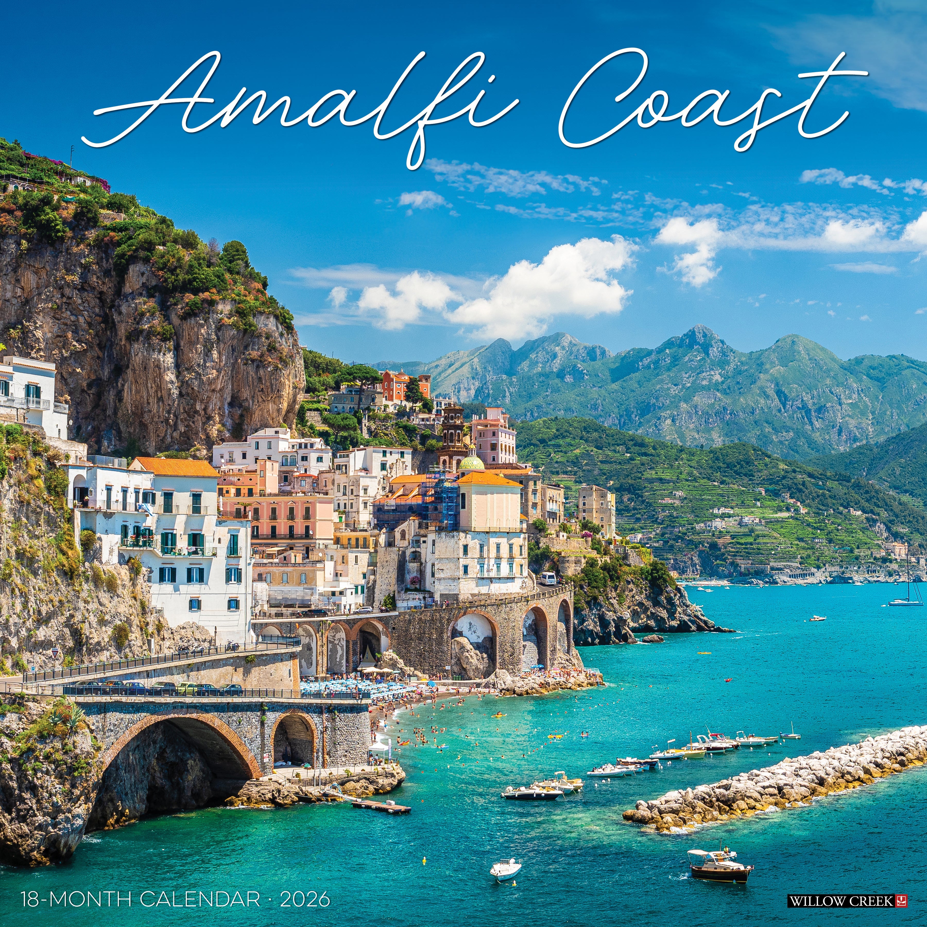 2026 Amalfi Coast - Square Wall Calendar