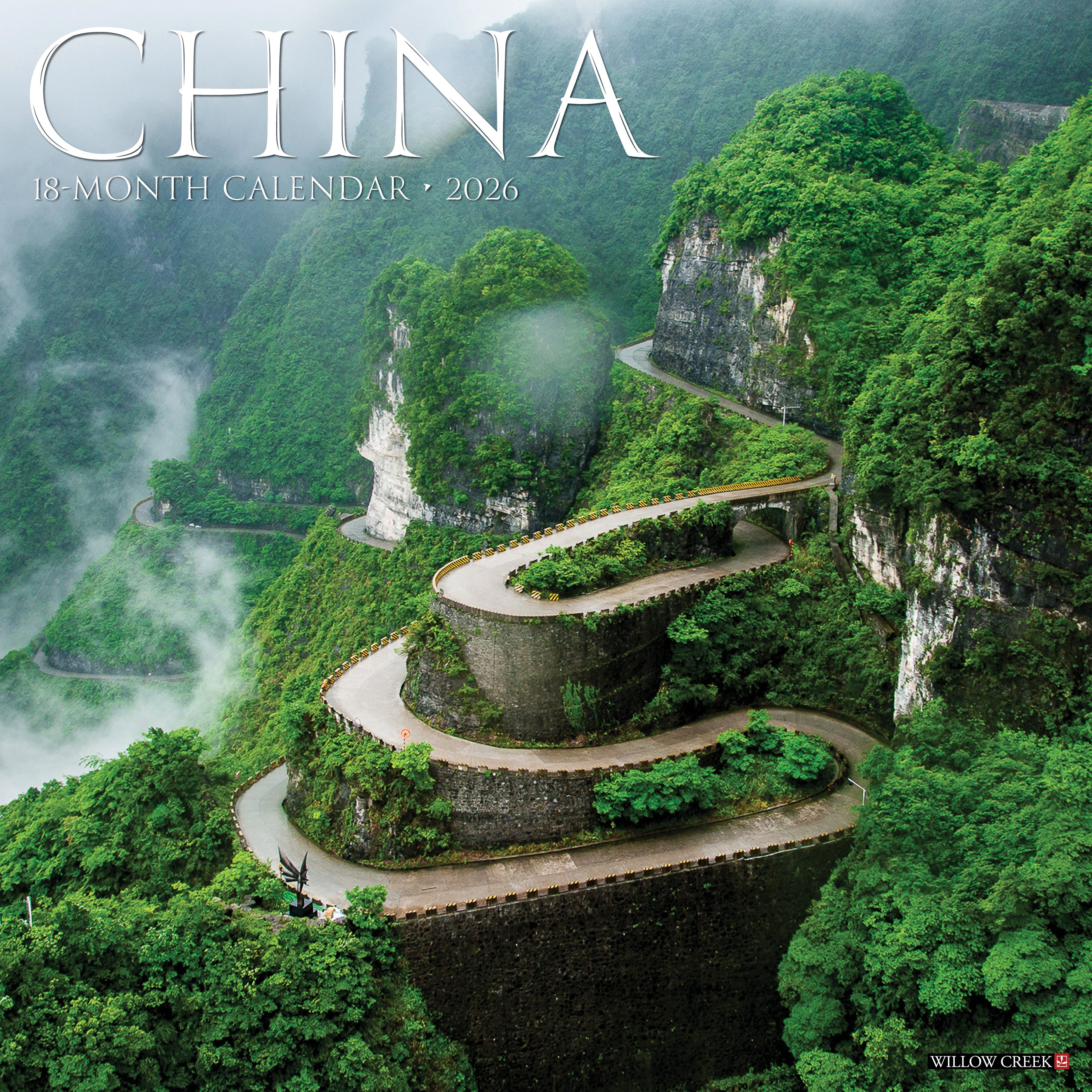 2026 China - Square Wall Calendar