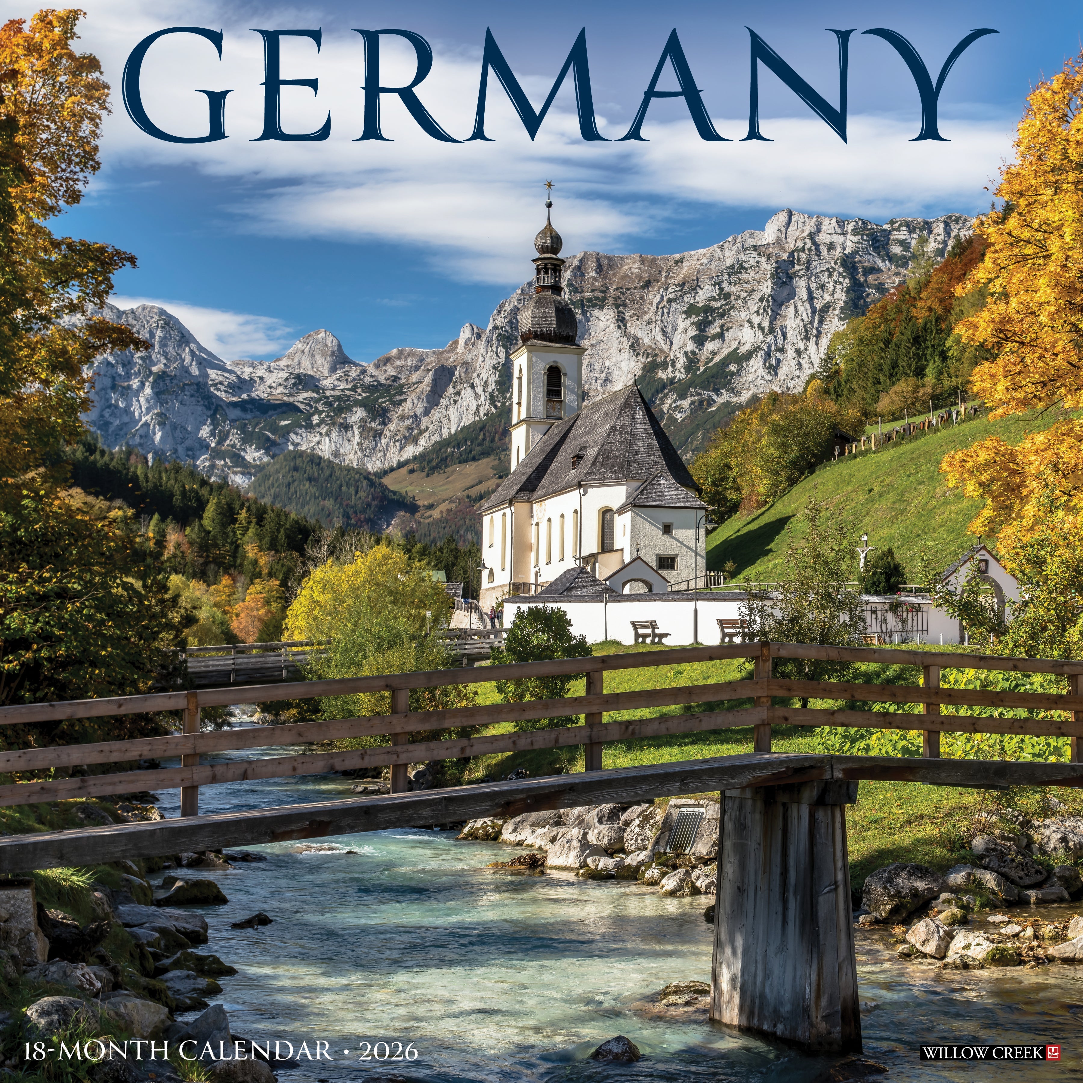 2026 Germany - Square Wall Calendar