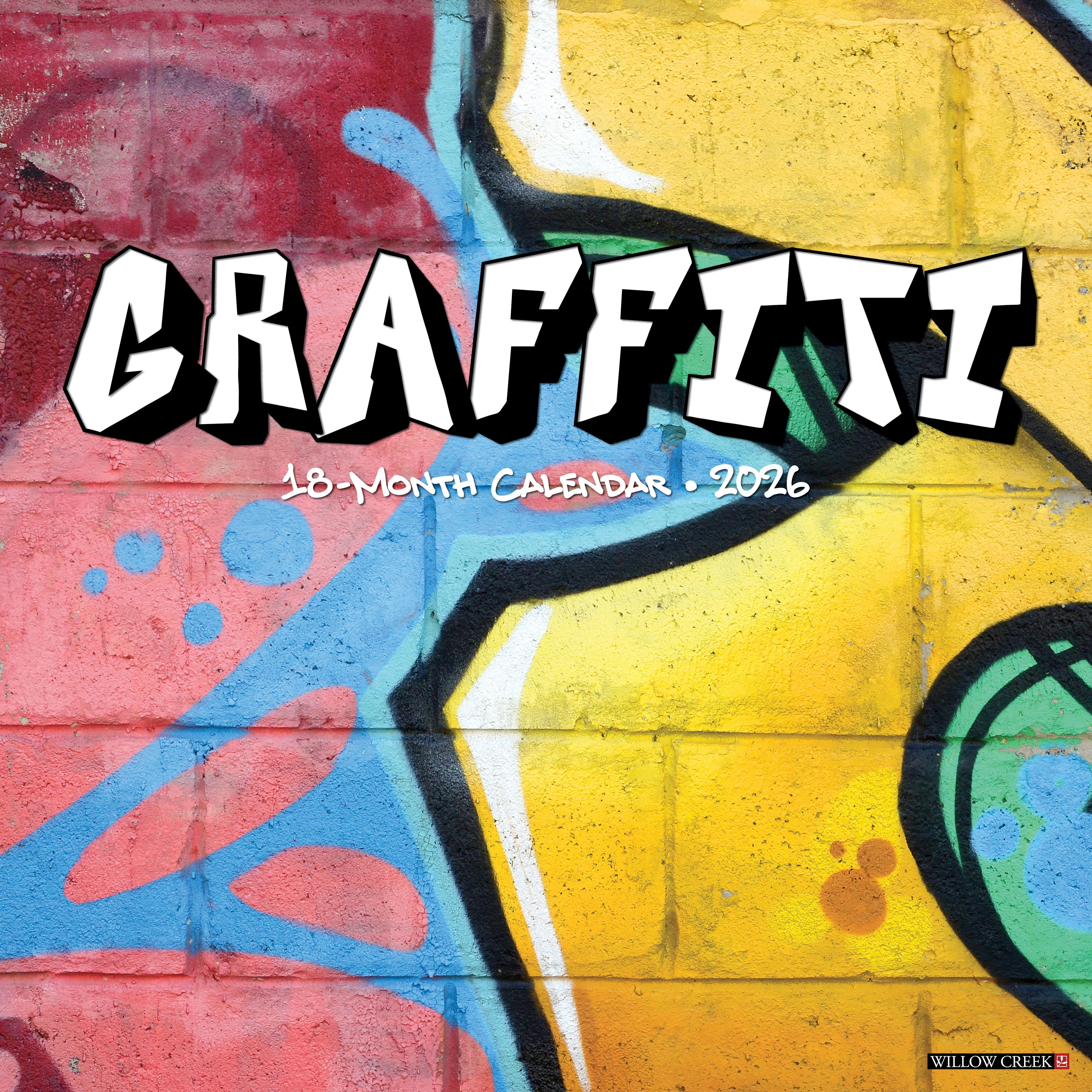 2026 Graffiti - Square Wall Calendar