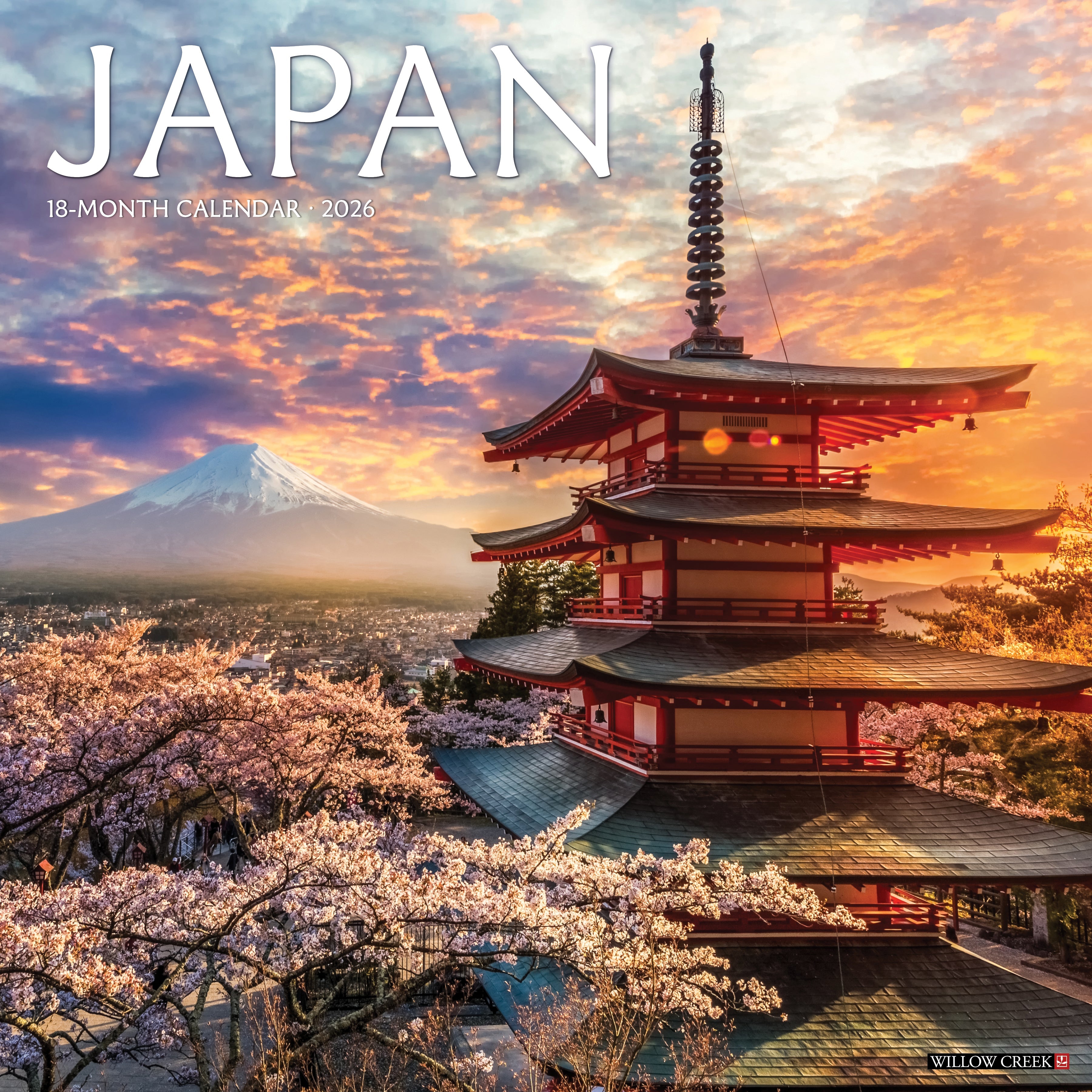 2026 Japan - Square Wall Calendar