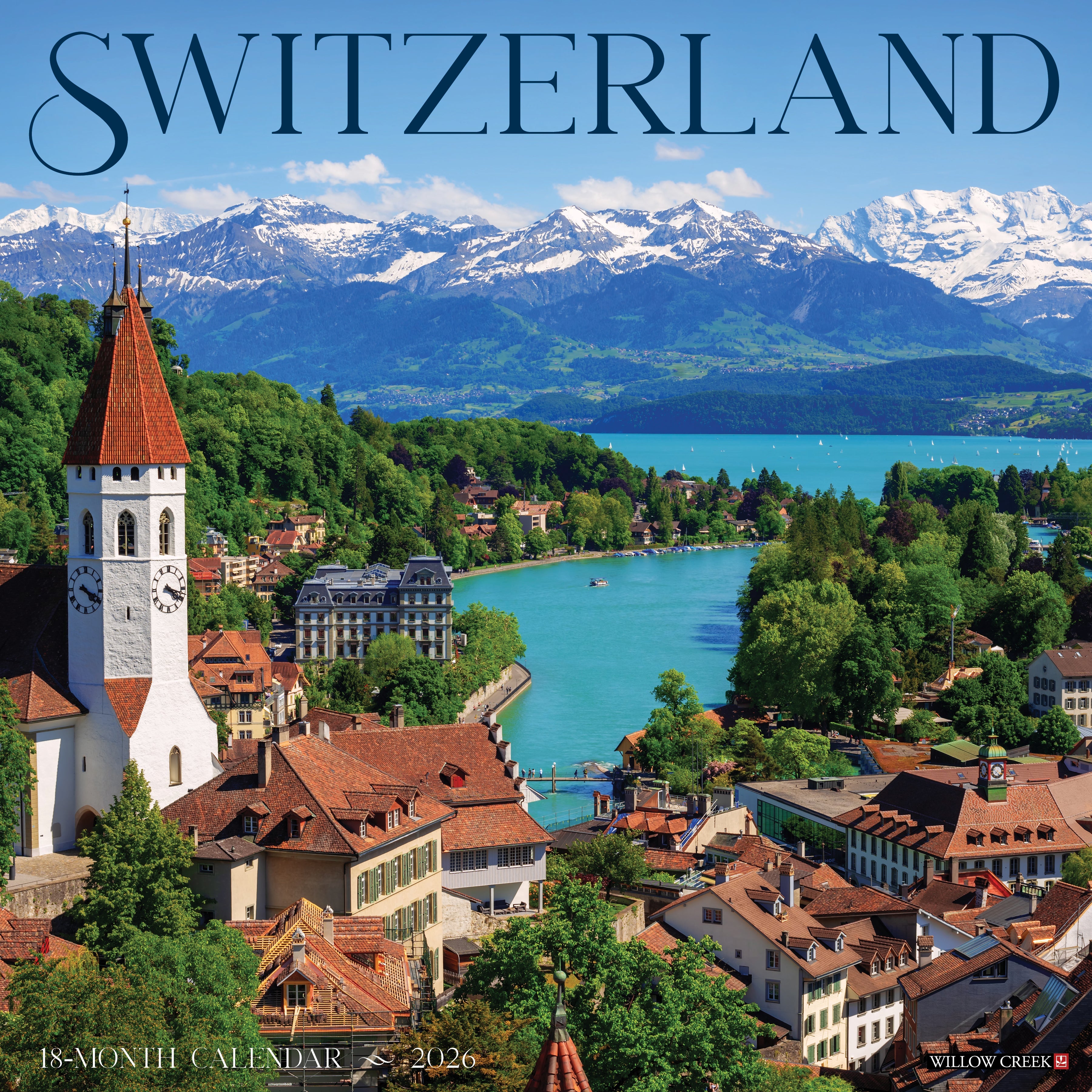 2026 Switzerland - Square Wall Calendar