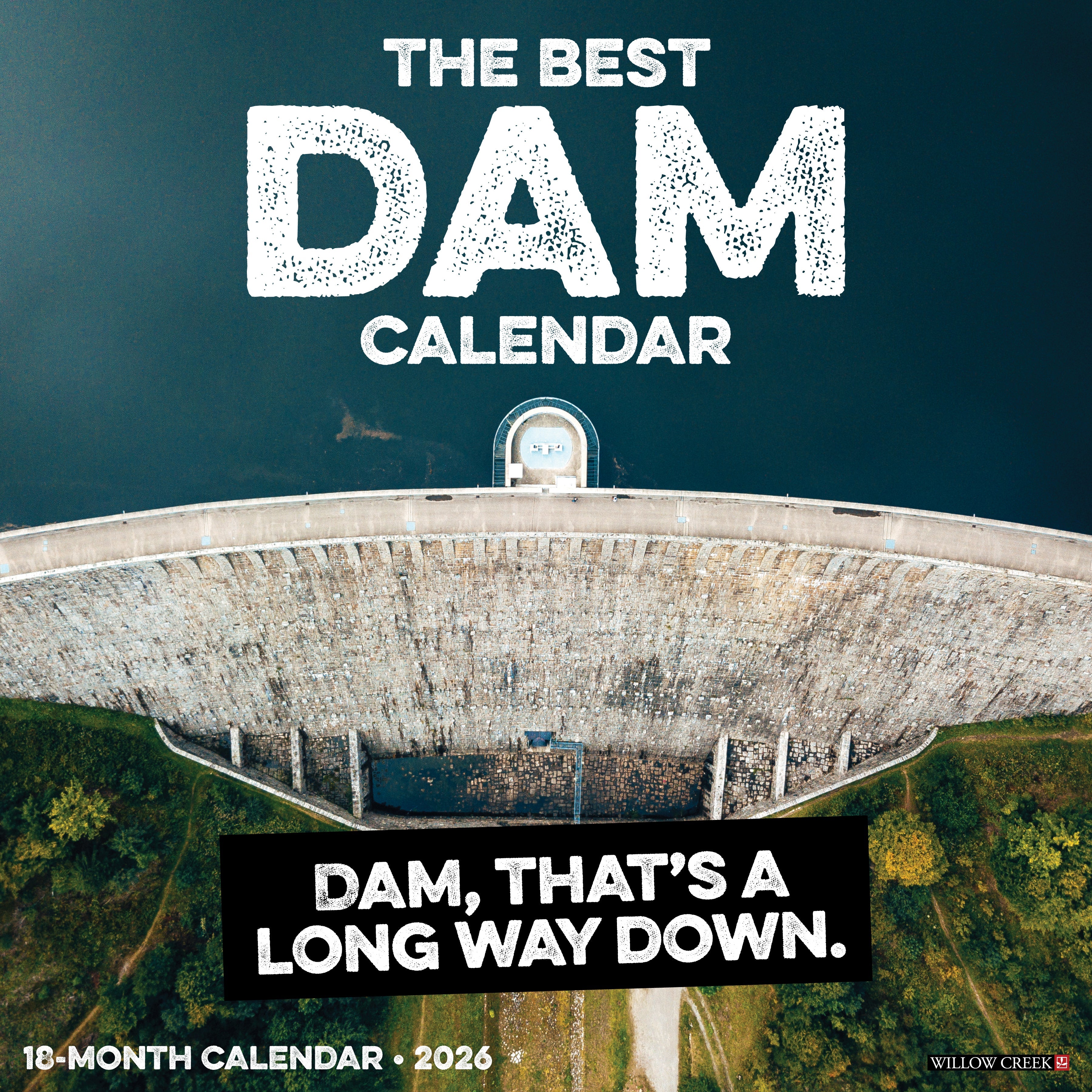 2026 The Best Dam Calendar - Square Wall Calendar
