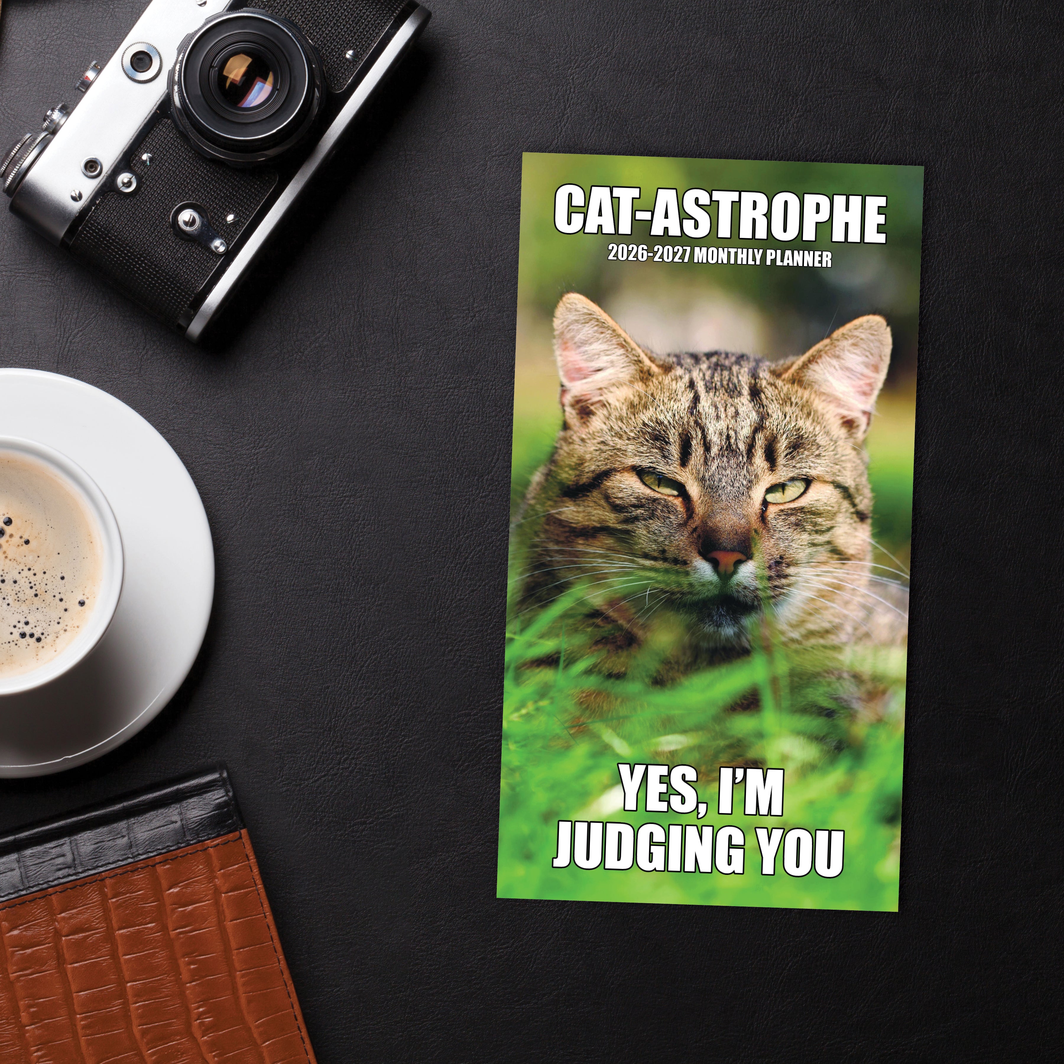 2026-2027 Cat-astrophe - Monthly Pocket Diary/Planner