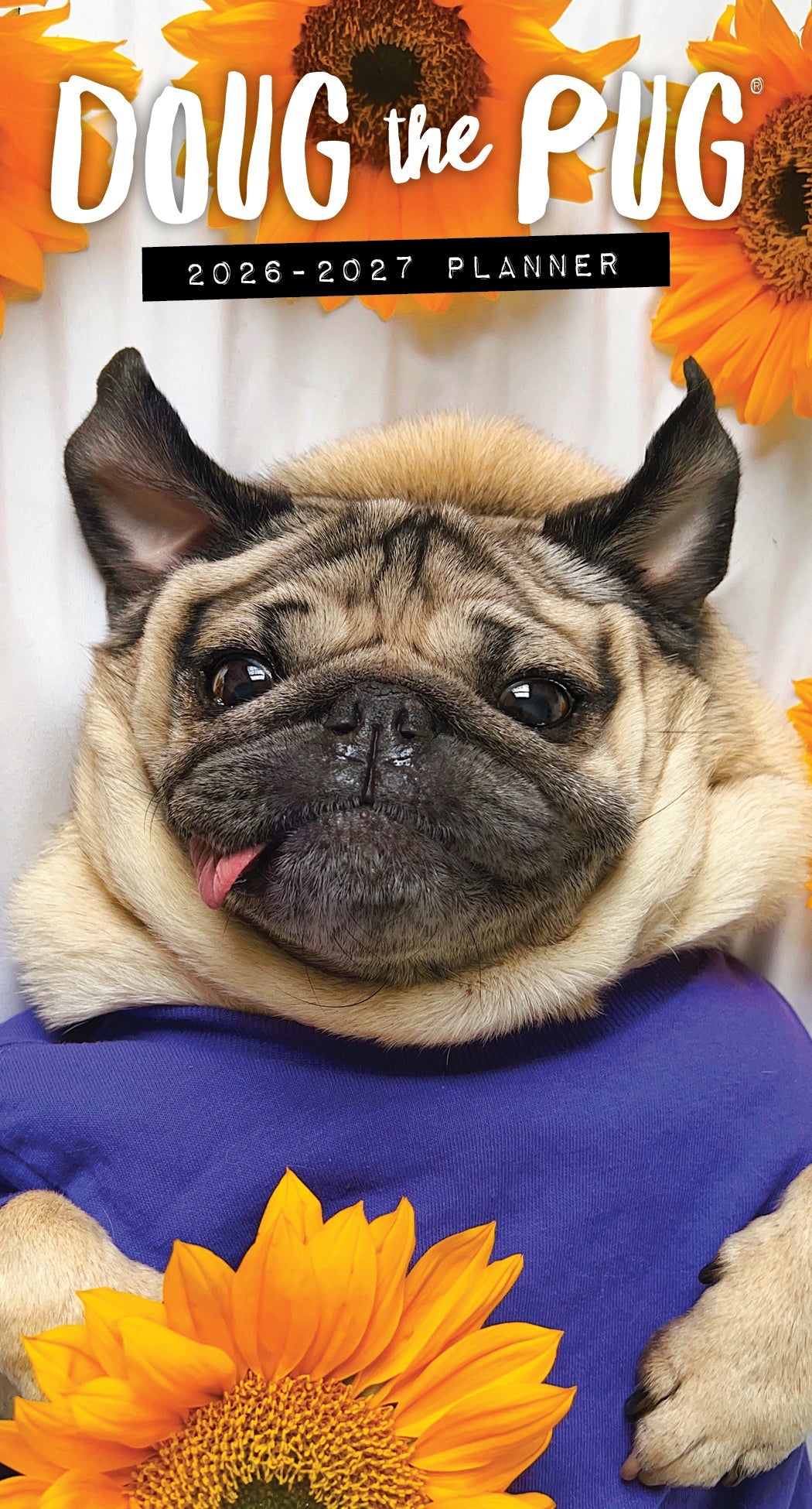 2026-2027 Doug the Pug - Monthly Pocket Diary/Planner