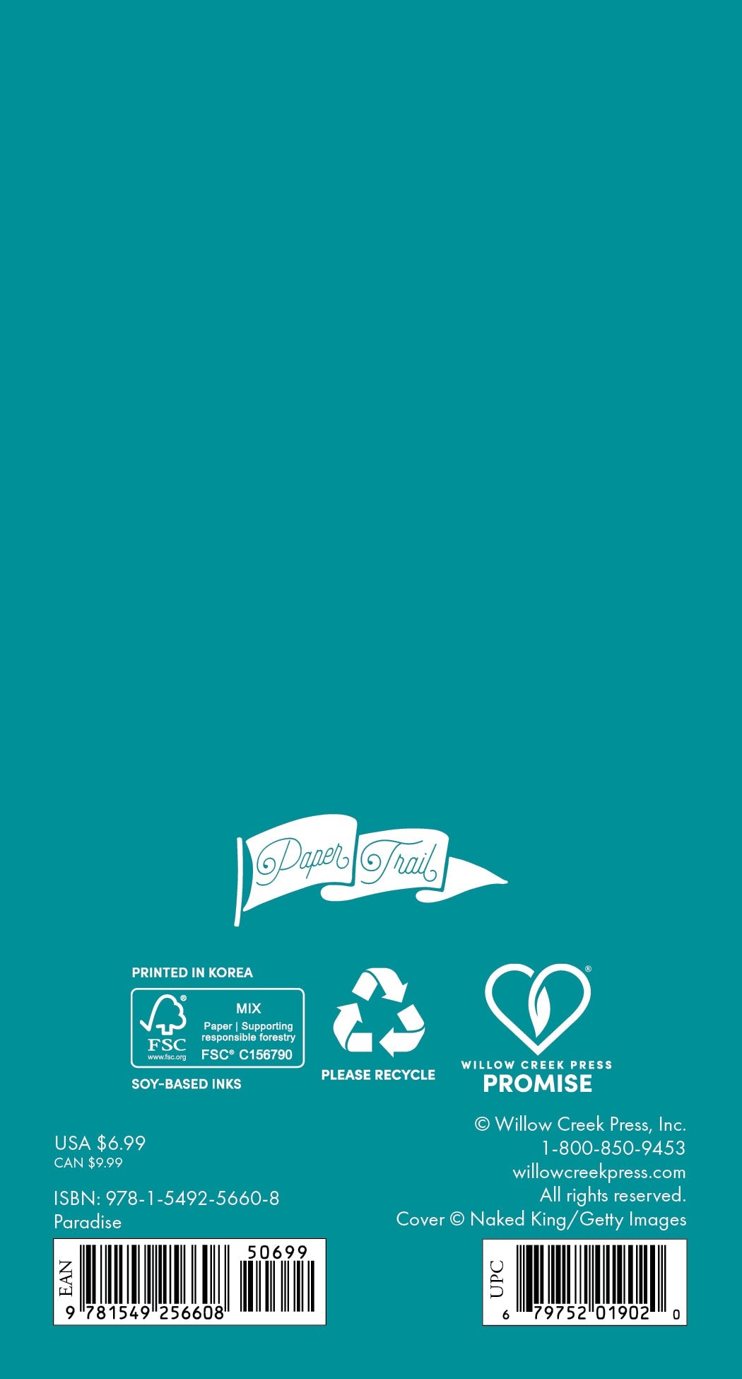 2026-2027 Paradise - Monthly Pocket Diary/Planner