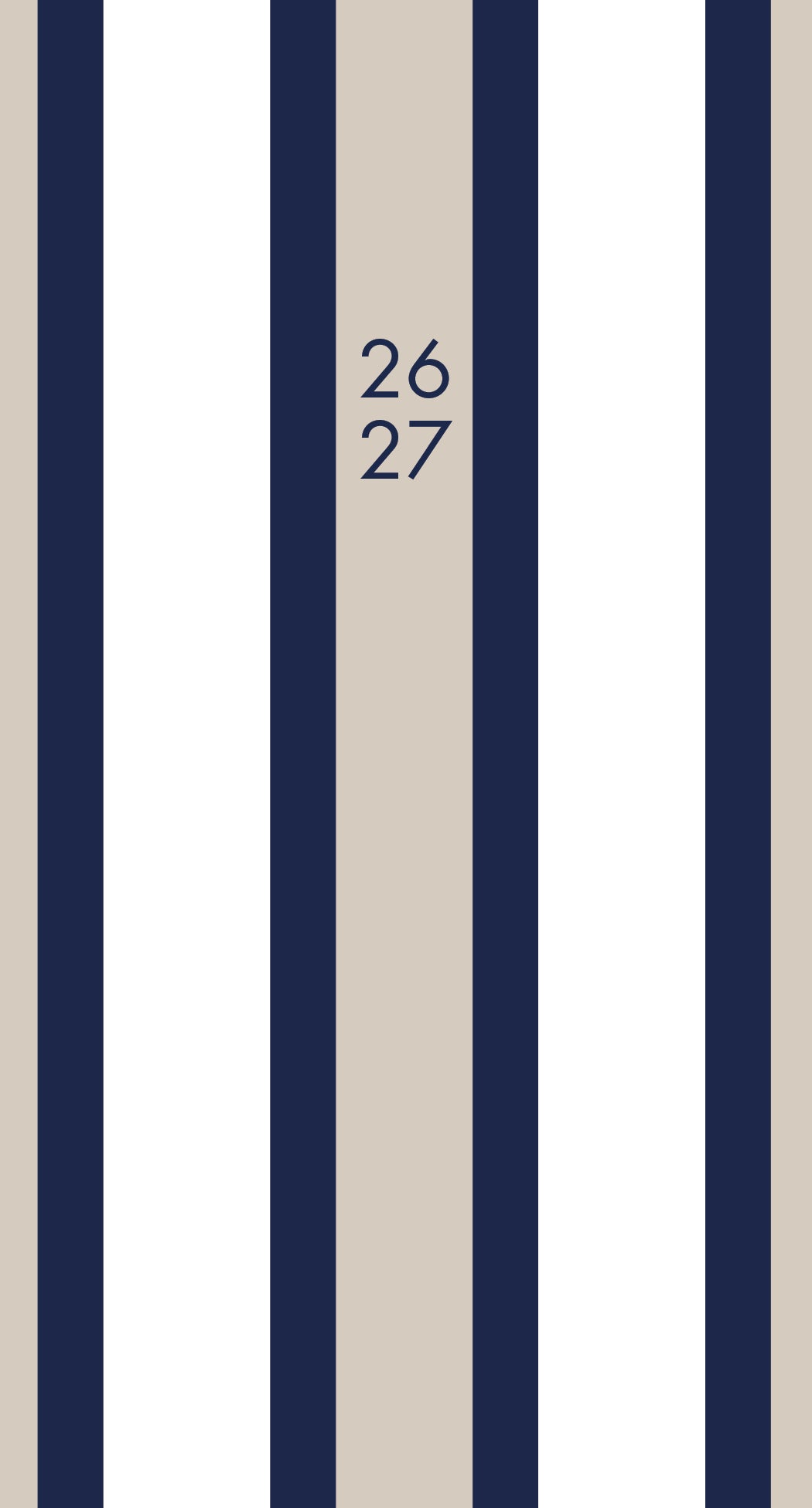 2026-2027 Pinstripe - Monthly Pocket Diary/Planner