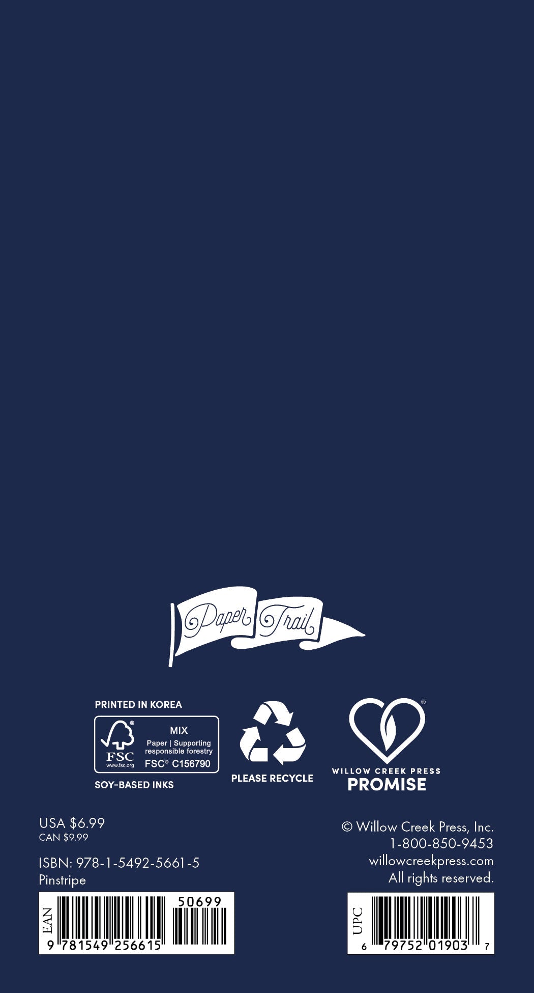 2026-2027 Pinstripe - Monthly Pocket Diary/Planner