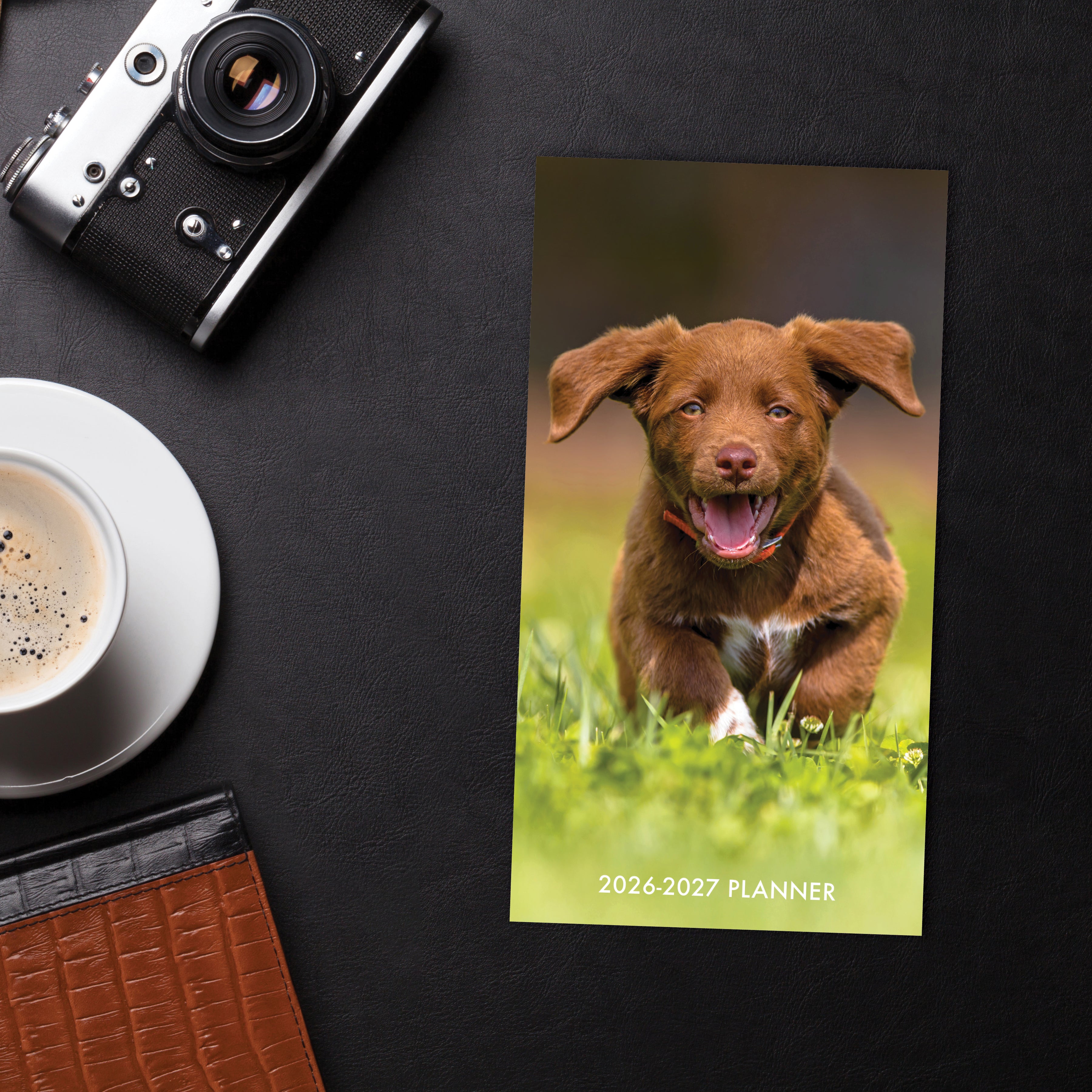 2026-2027 Puppy Love - Monthly Pocket Diary/Planner