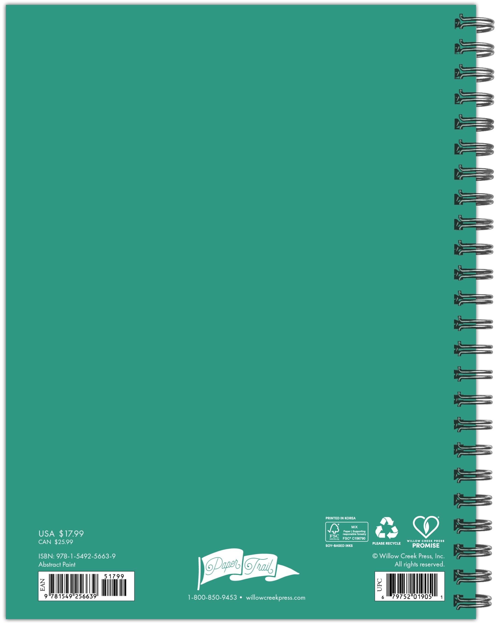 2026 Abstract Paint - Monthly & Weekly Diary/Planner