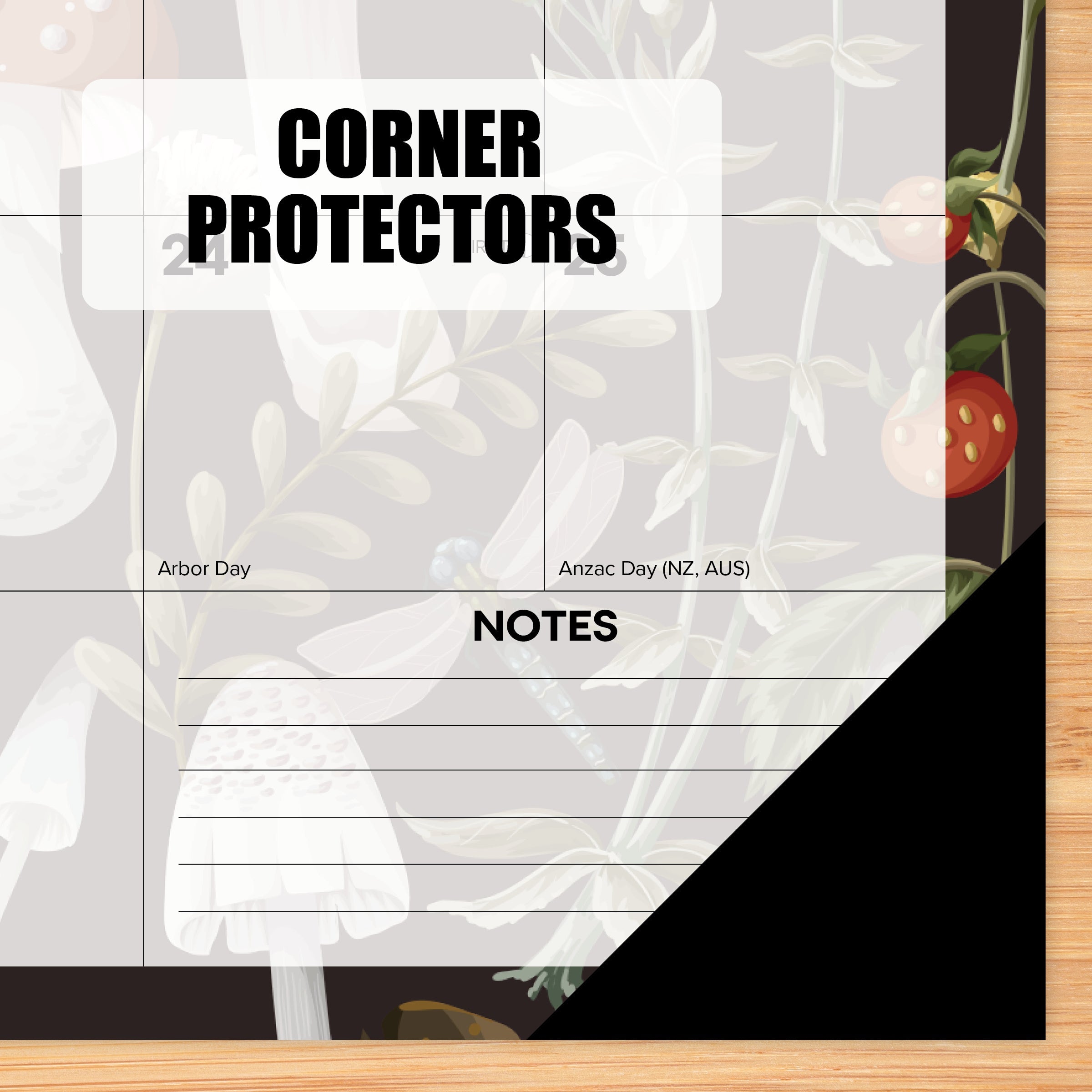 2026 Monthly Mushrooms - Desk Pad