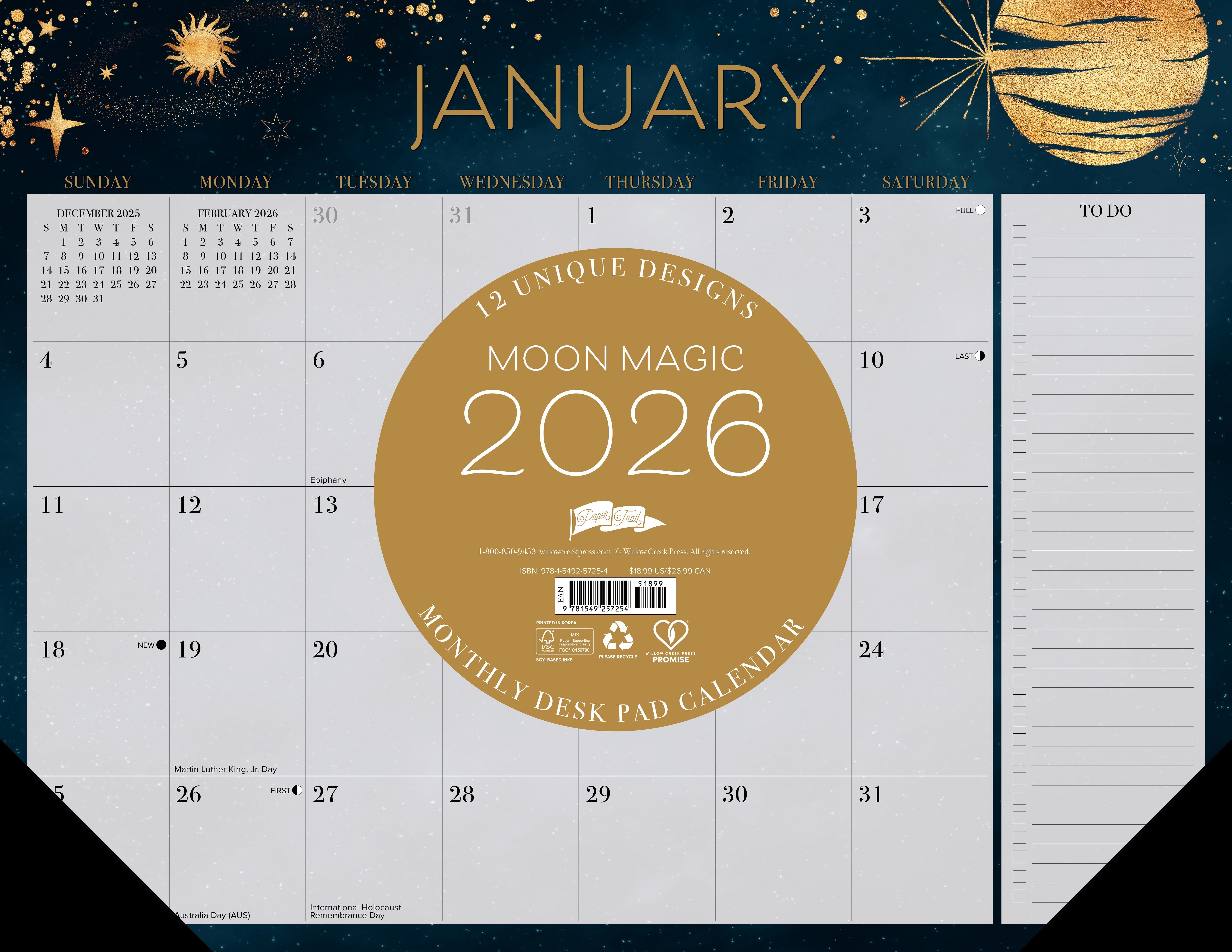 2026 Moon Magic - Desk Pad