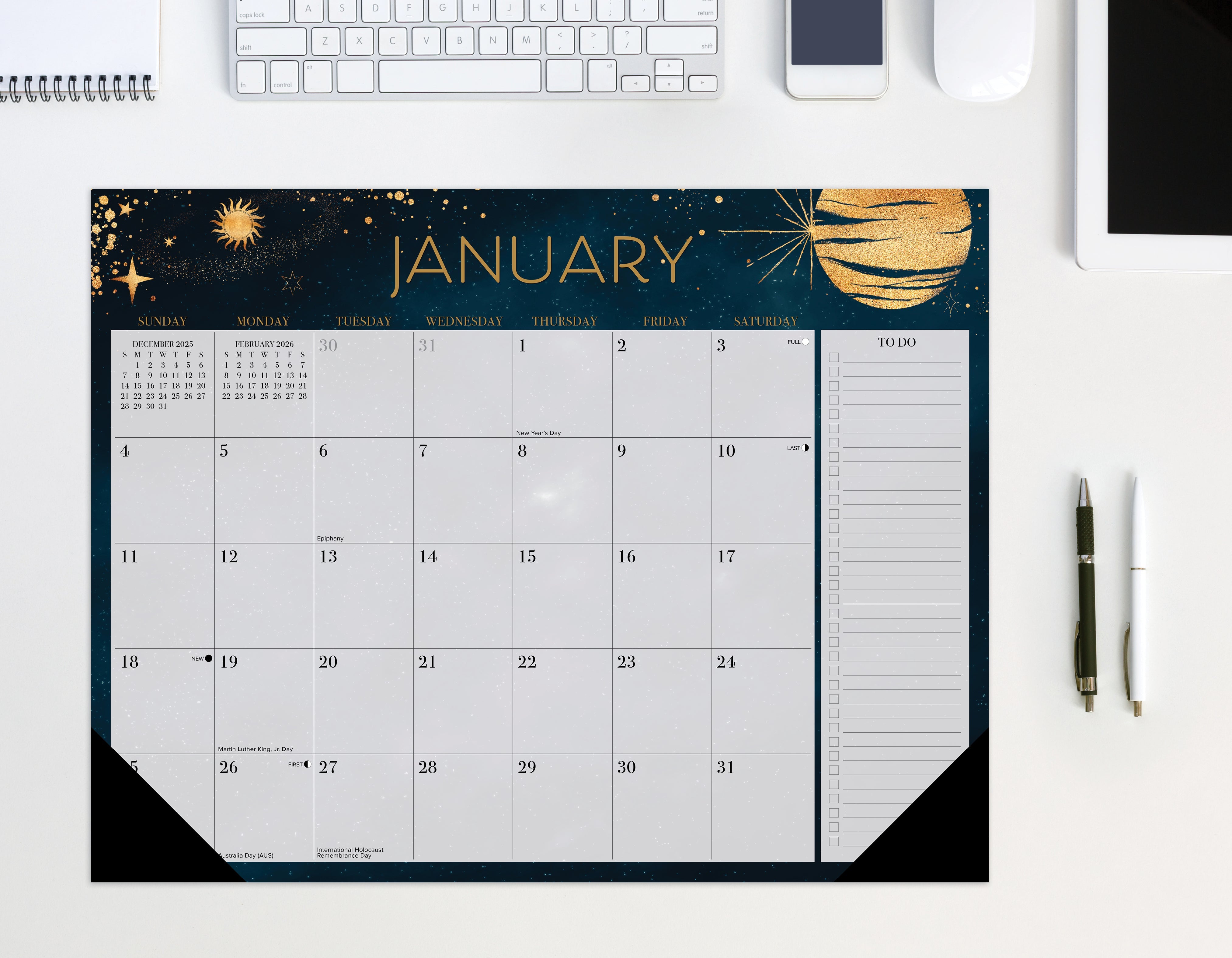 2026 Moon Magic - Desk Pad