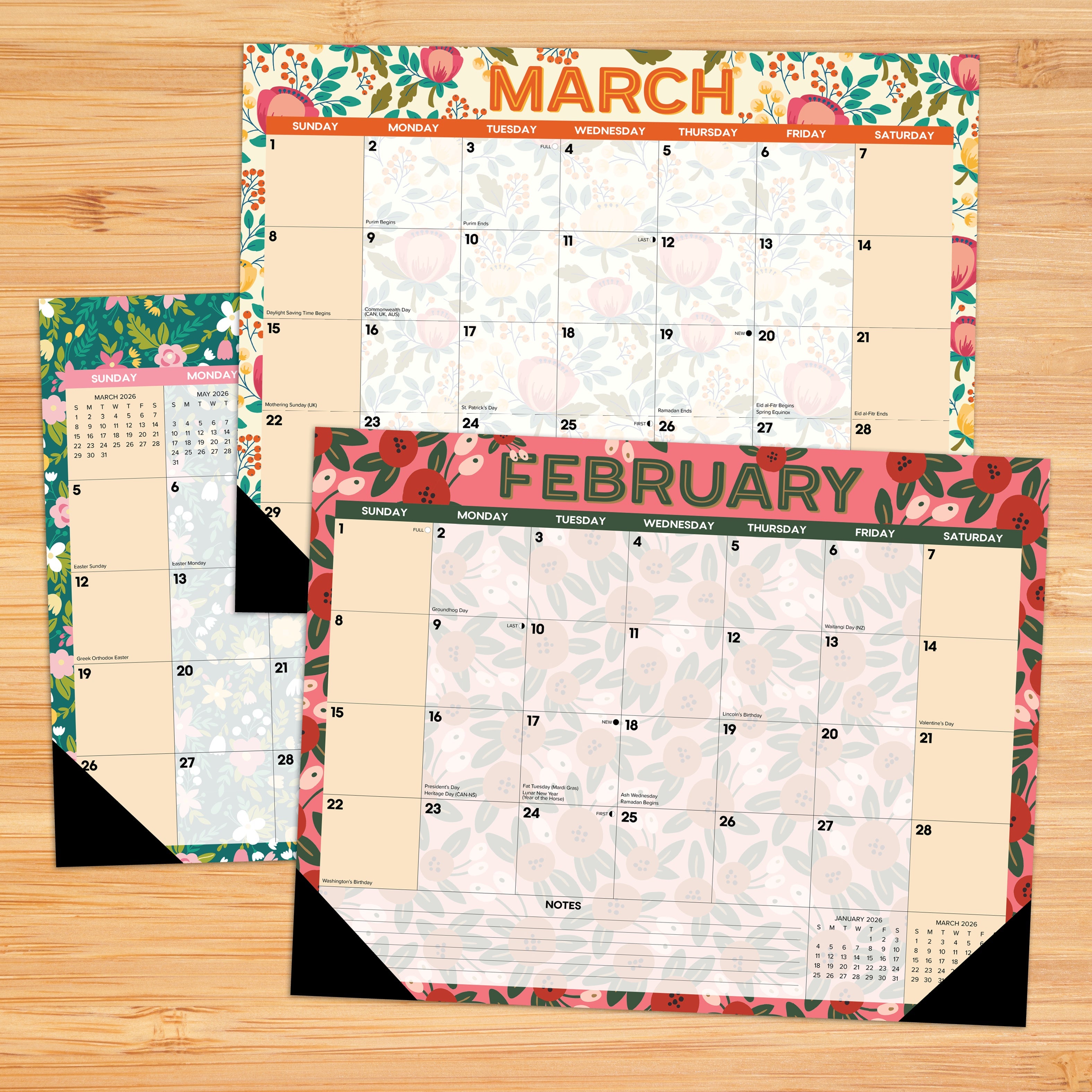 2026 Spring Floral - Desk Pad