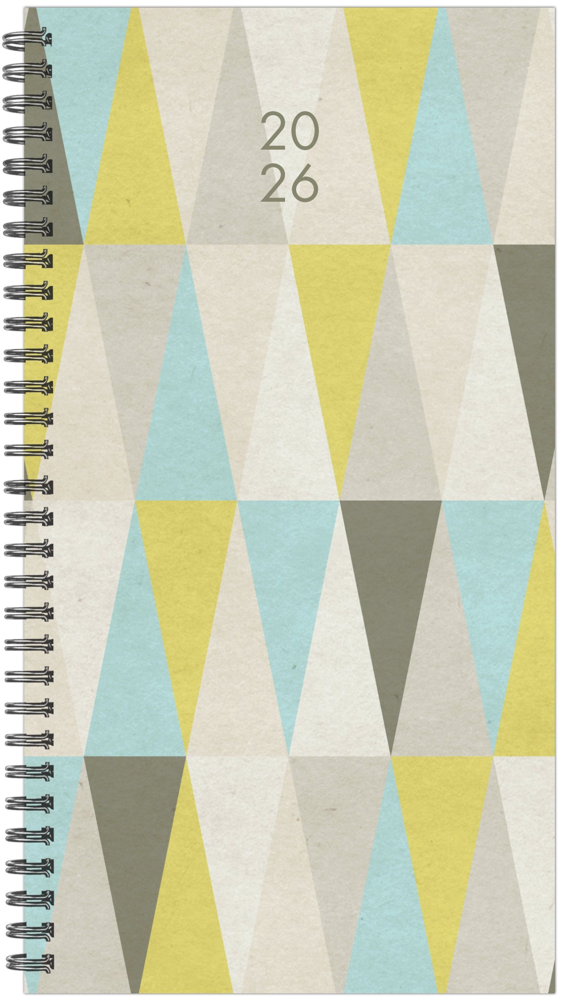 2026 Geometric - Weekly & Monthly Pocket Diary/Planner