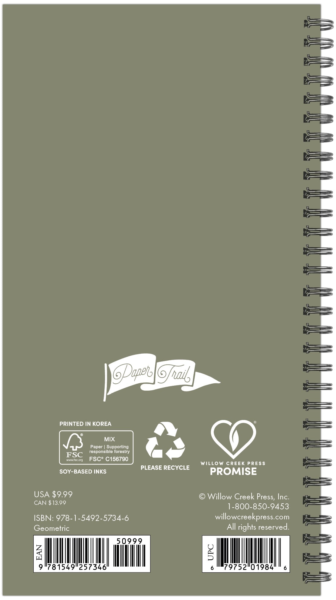 2026 Geometric - Weekly & Monthly Pocket Diary/Planner