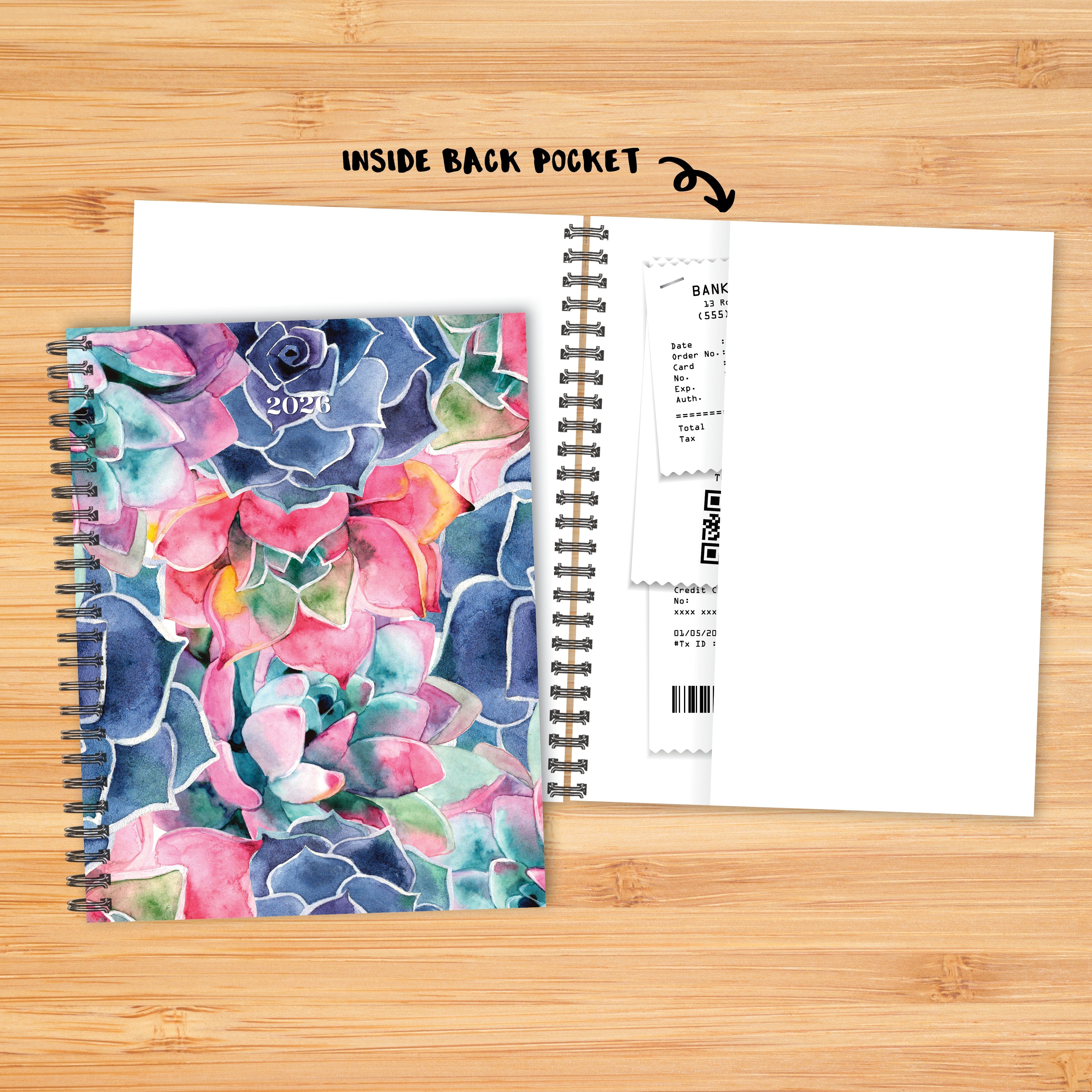 2026 So Very Succulent - Monthly & Weekly Diary/Planner