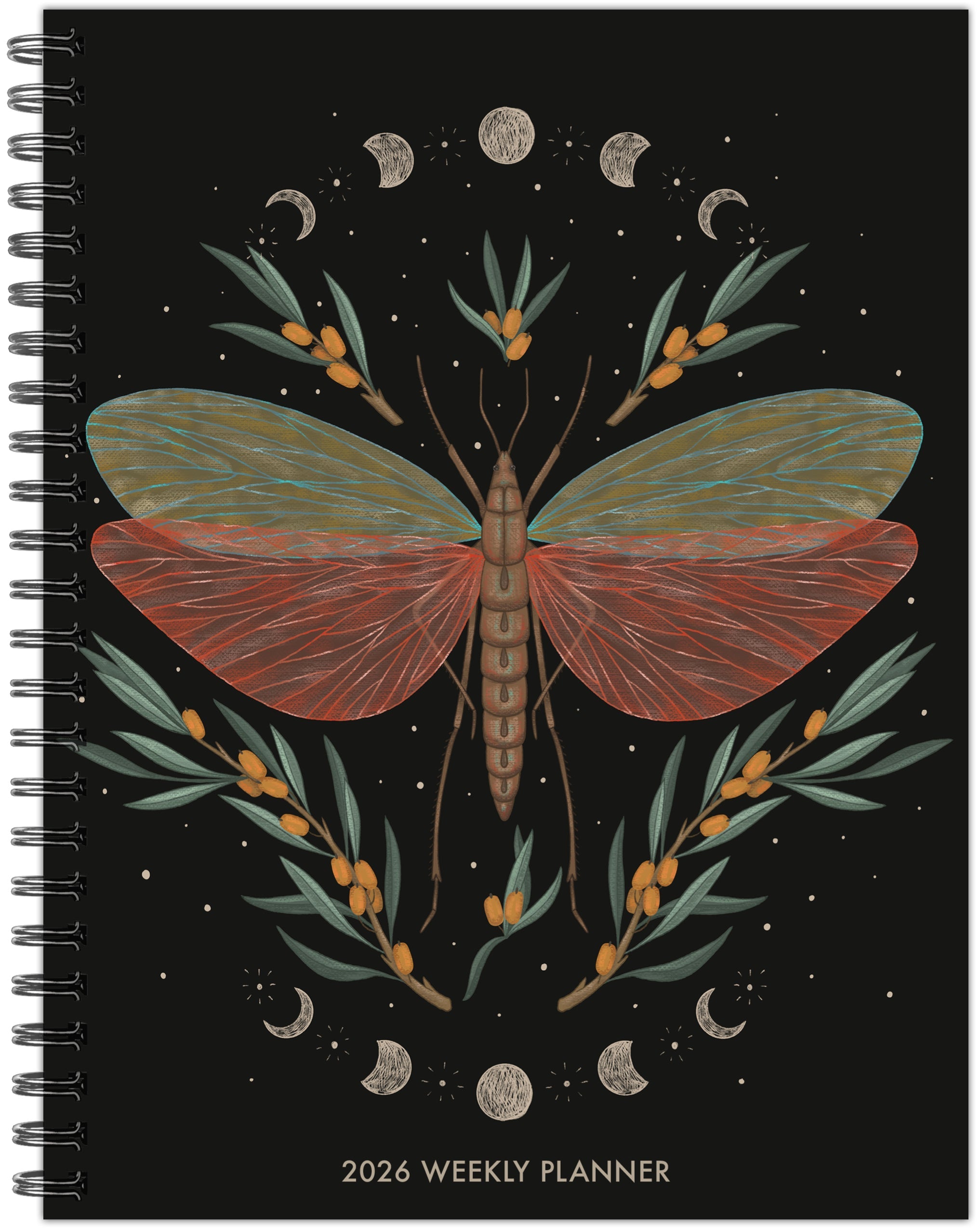 2026 Butterfly Zen - Monthly & Weekly Diary/Planner