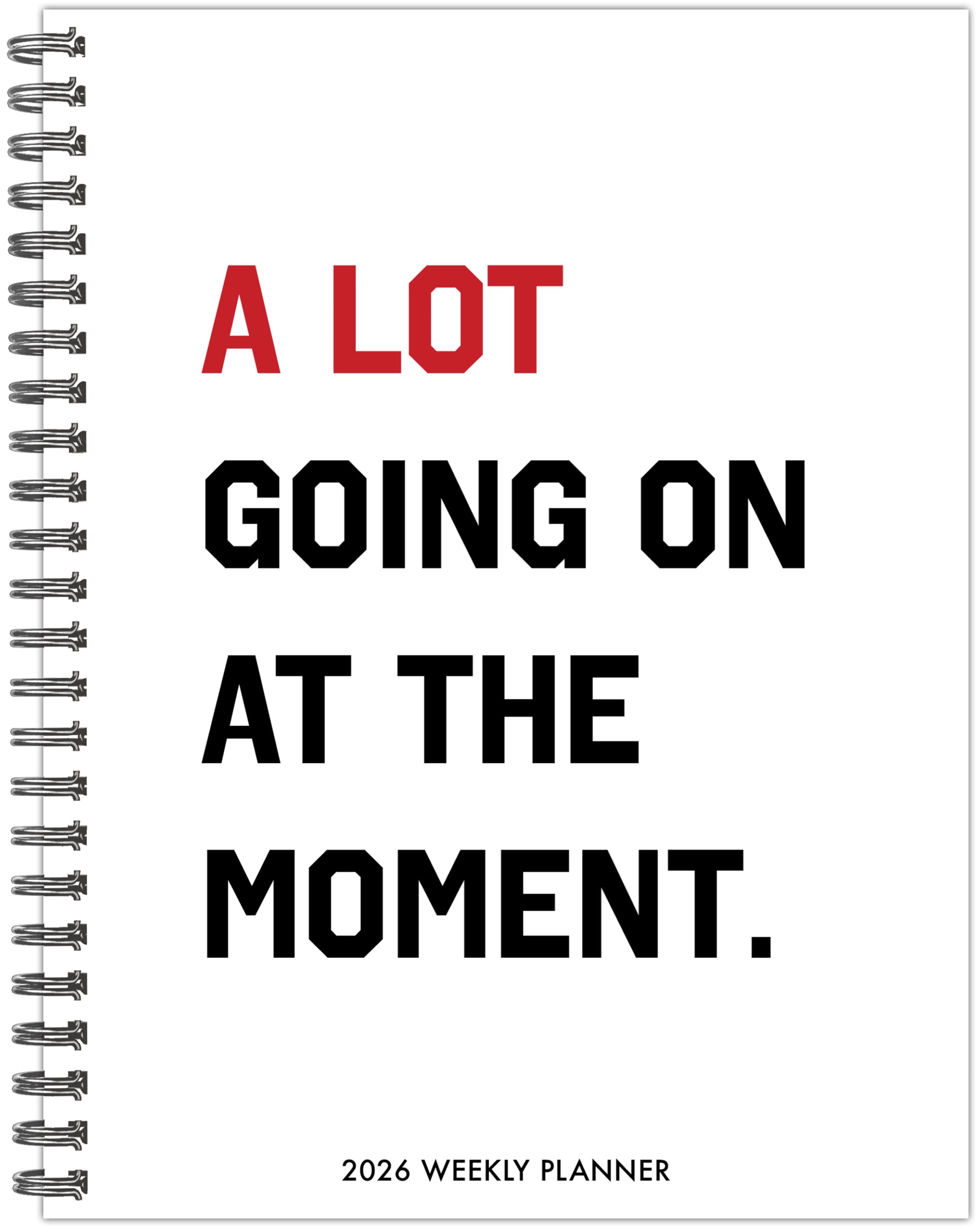 2026 A Lot Going On - Monthly & Weekly Diary/Planner