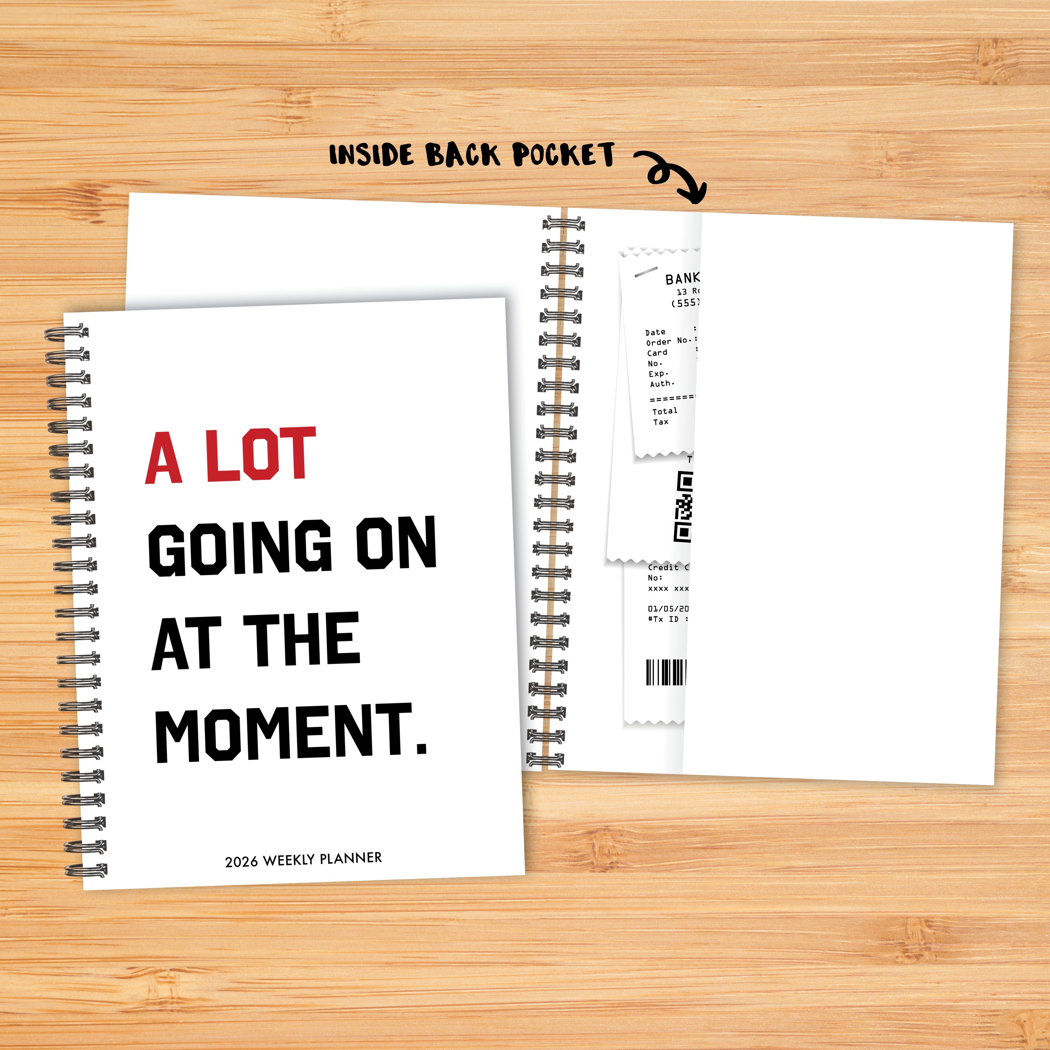 2026 A Lot Going On - Monthly & Weekly Diary/Planner