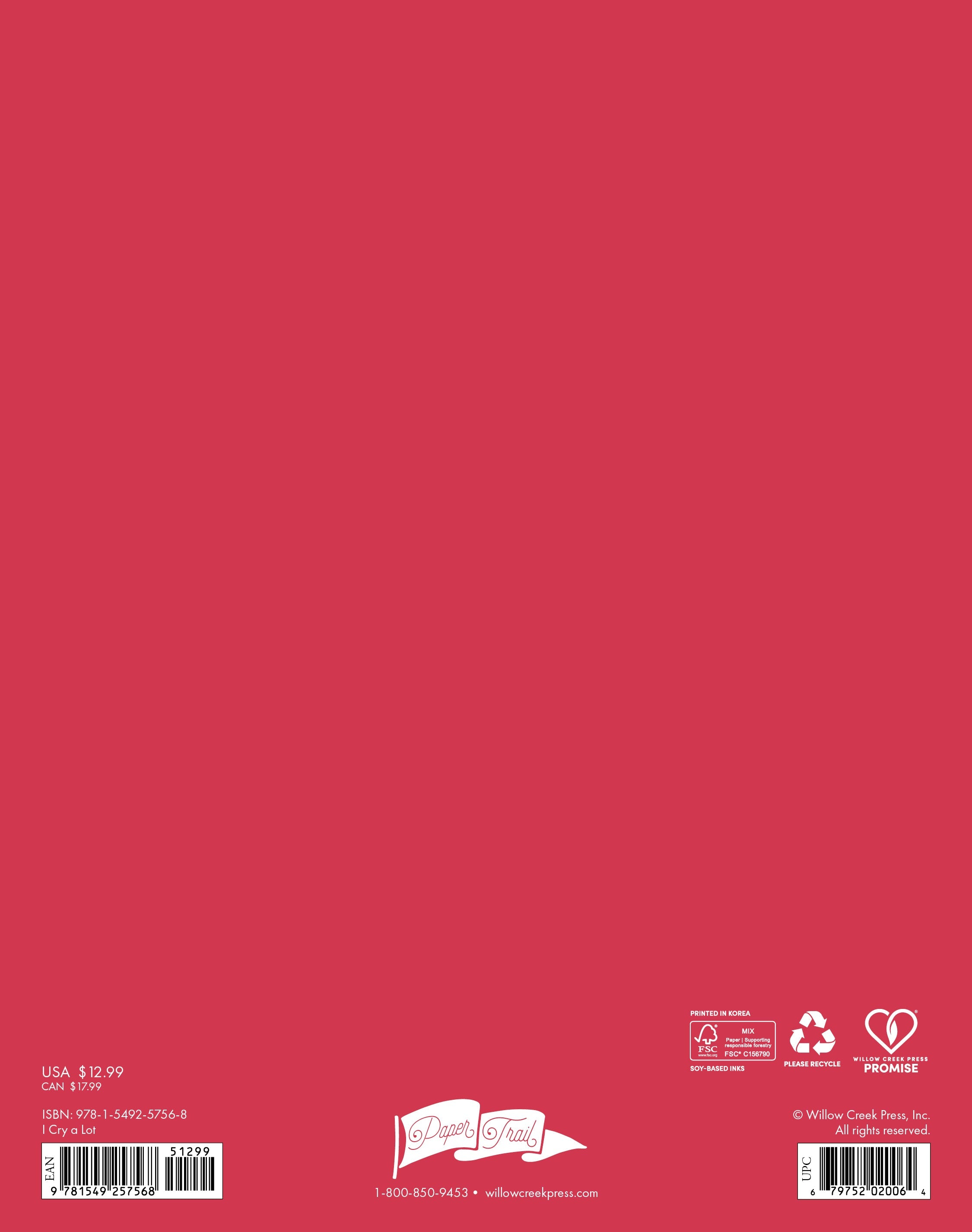 2026 I Cry A lot - Monthly Diary/Planner