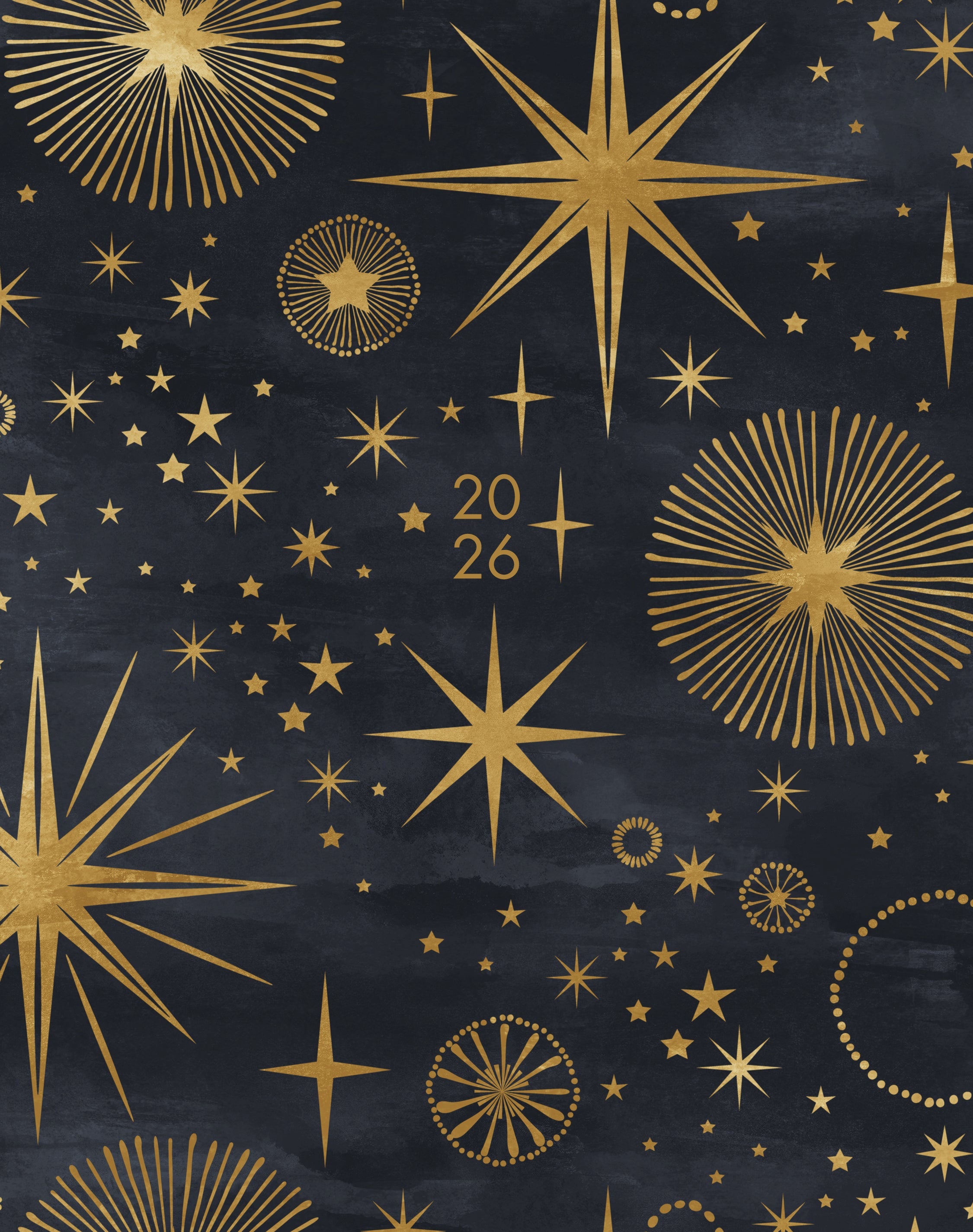 2026 Starry Night - Monthly Diary/Planner