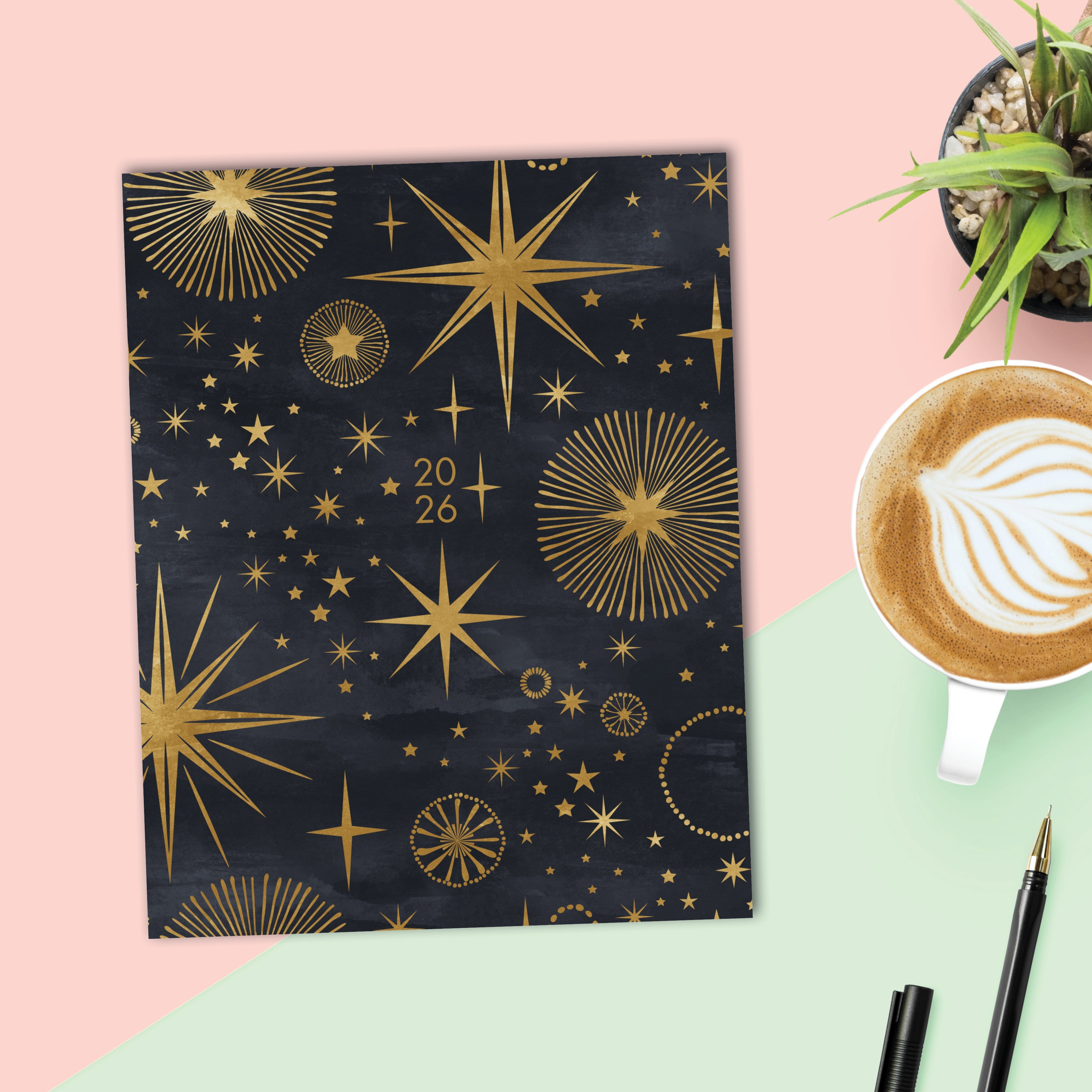 2026 Starry Night - Monthly Diary/Planner