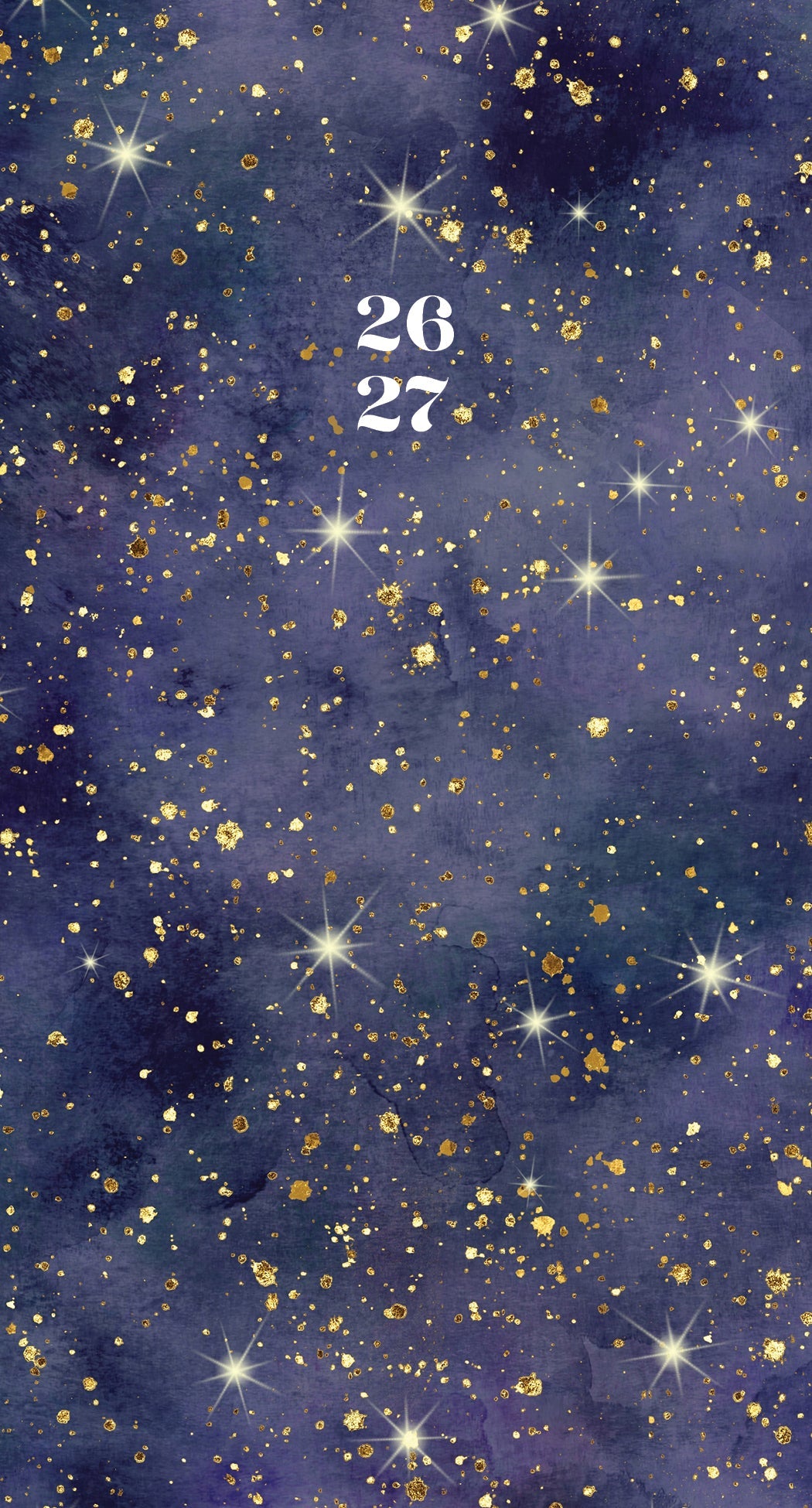 2026-2027 Starry Night - Monthly Pocket Diary/Planner