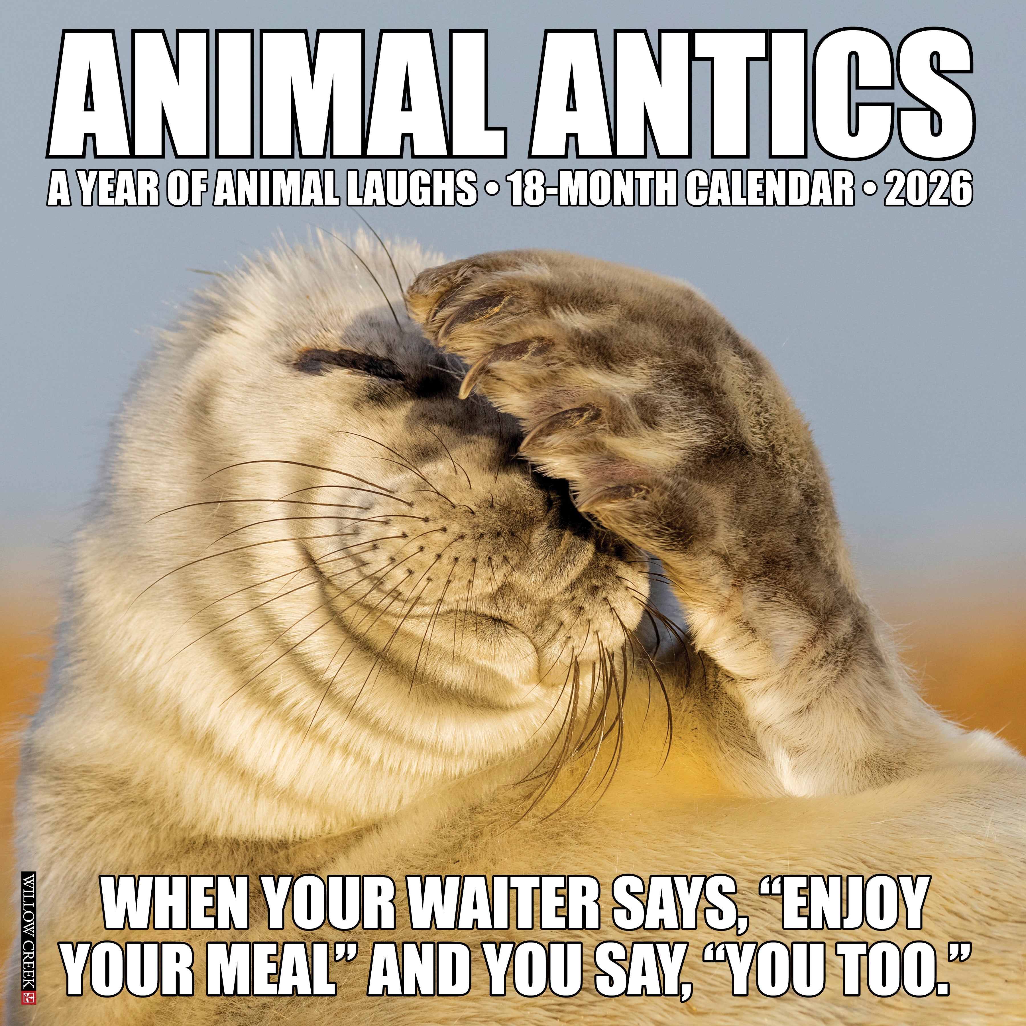 2026 Animal Antics - Square Wall Calendar